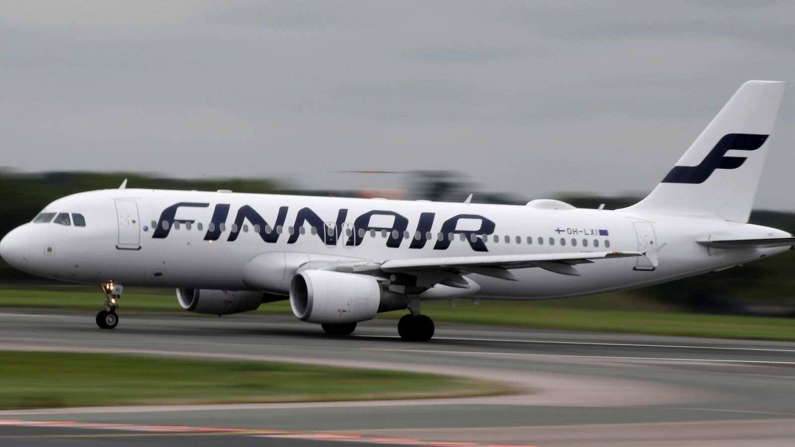 Finnair, passenger jet, runway, HD Desktop Wallpaper