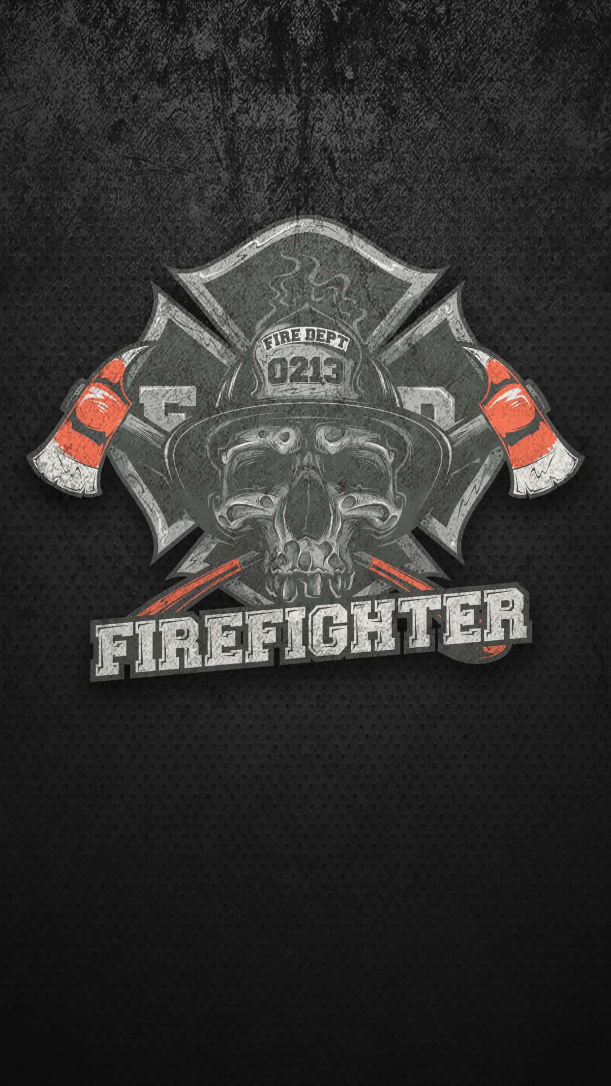 Fire Department, skull, helmet, Full HD Phone Wallpaper