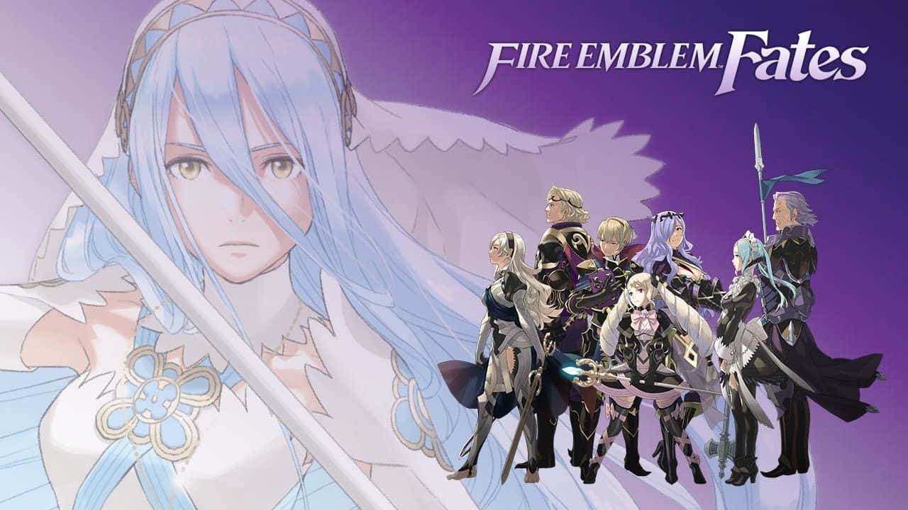 Fire Emblem Fates, anime warriors, ornate armor, HD Desktop Wallpaper