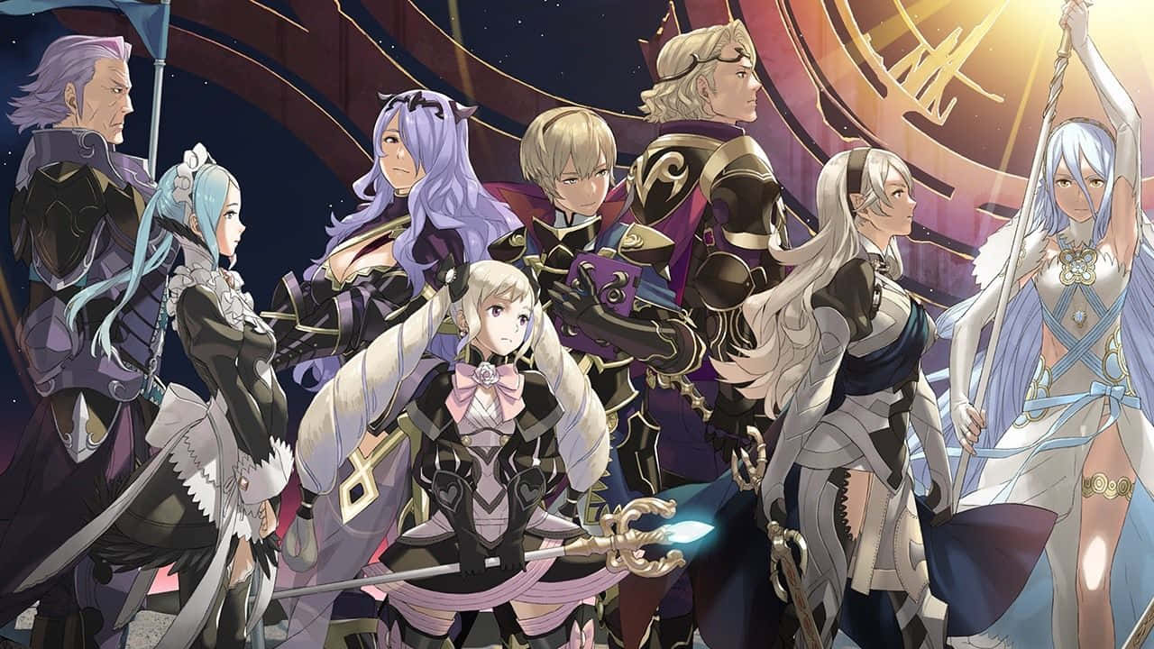 Fire Emblem Fates, anime characters, fantasy armor, HD Desktop Wallpaper