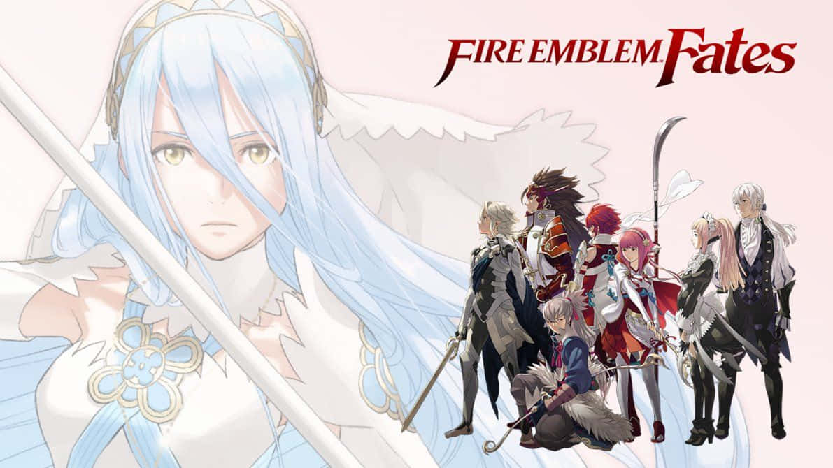 Fire Emblem Fates, anime warriors, swords, SD Desktop Wallpaper