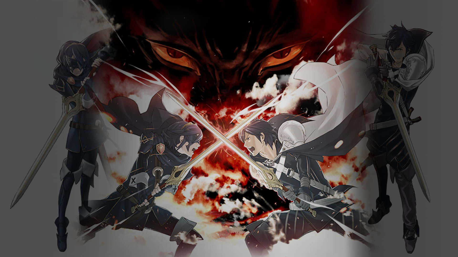 Fire Emblem Fates, anime, swords, Full HD Desktop Wallpaper