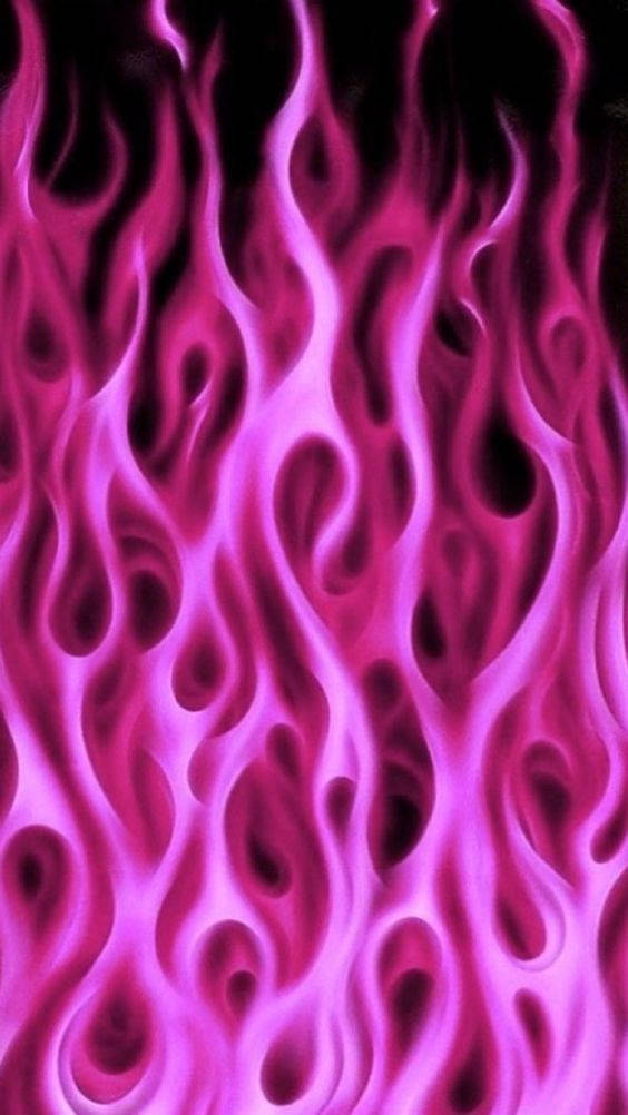 Fire Pink Neon Aesthetic, magenta, purple, SD Phone Wallpaper