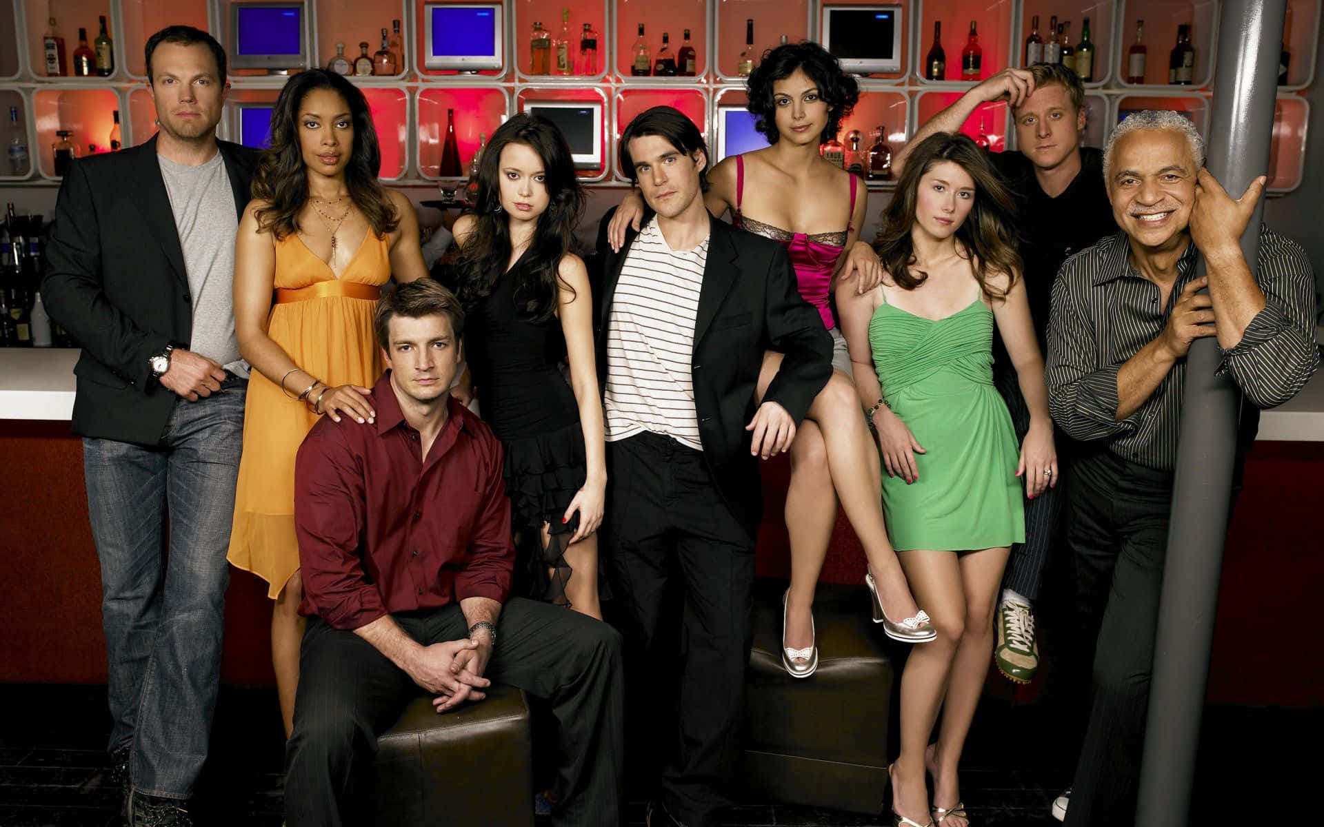 Firefly, TV show, eight people, Full HD Desktop Wallpaper