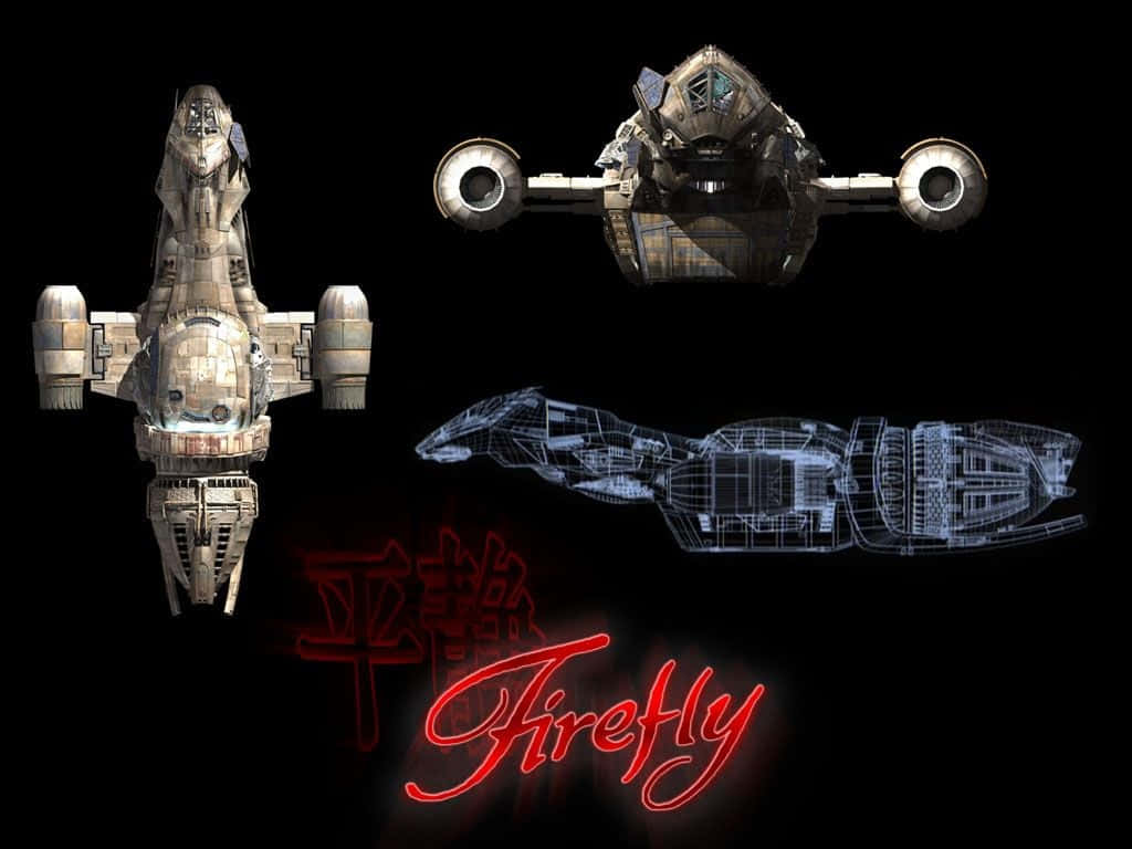 Firefly, spaceship, spacecraft, SD Desktop Wallpaper