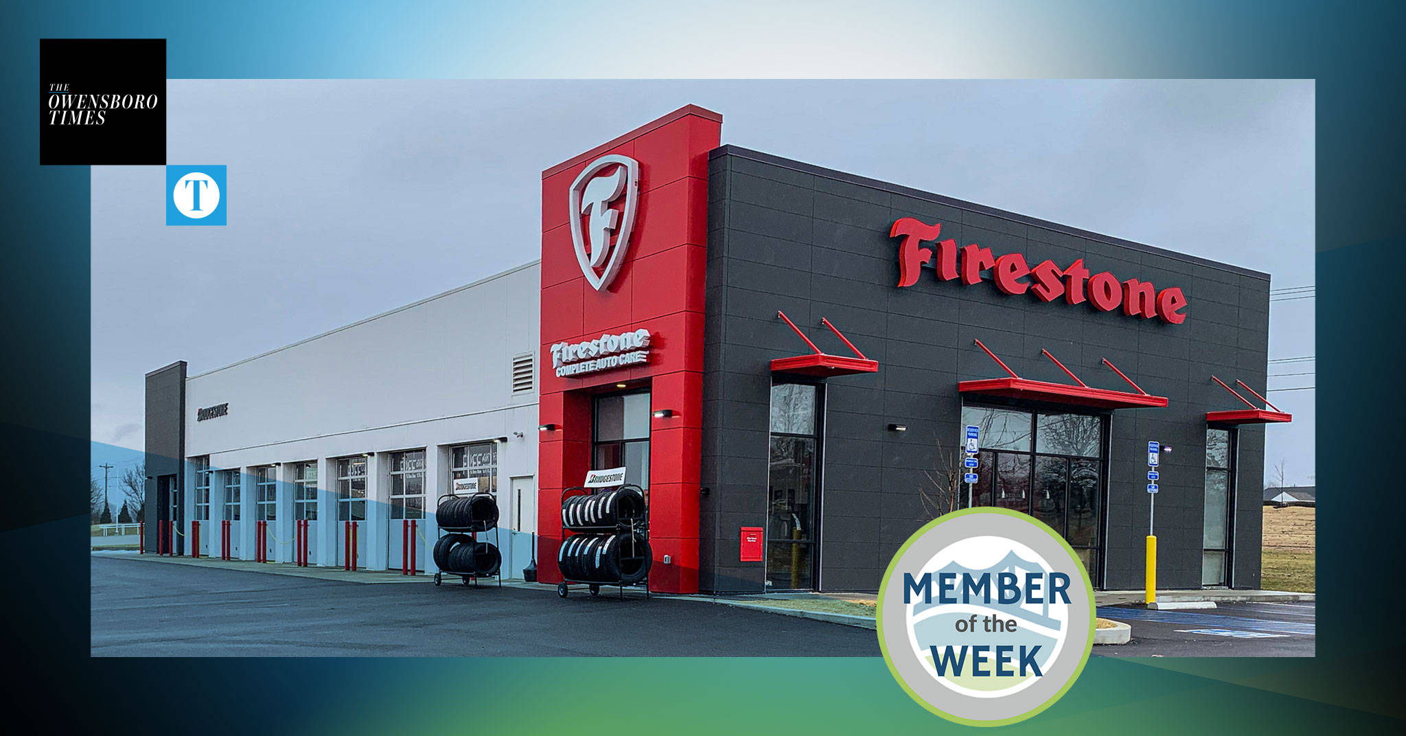 Firestone, black and red shop, red signage, Full HD Desktop Wallpaper