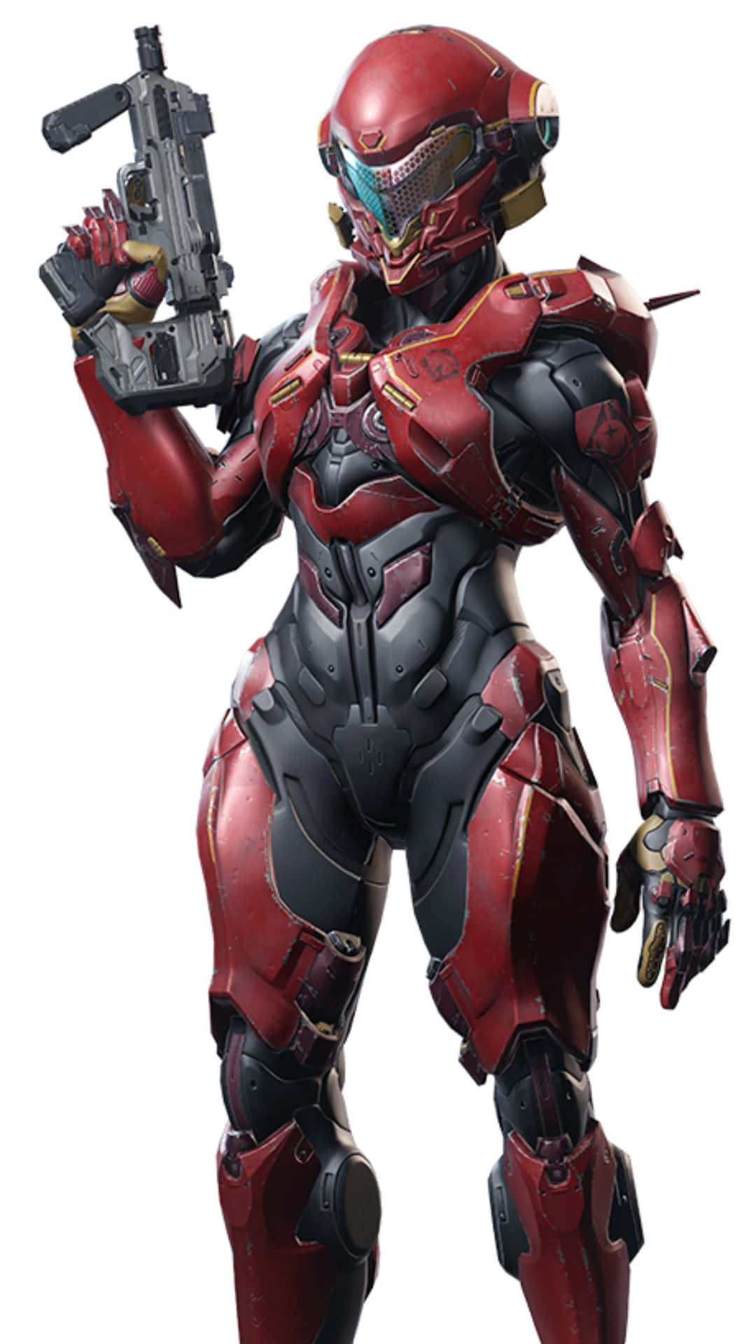 Fireteam Osiris, female soldier, red and black armored suit, Full HD Phone Wallpaper
