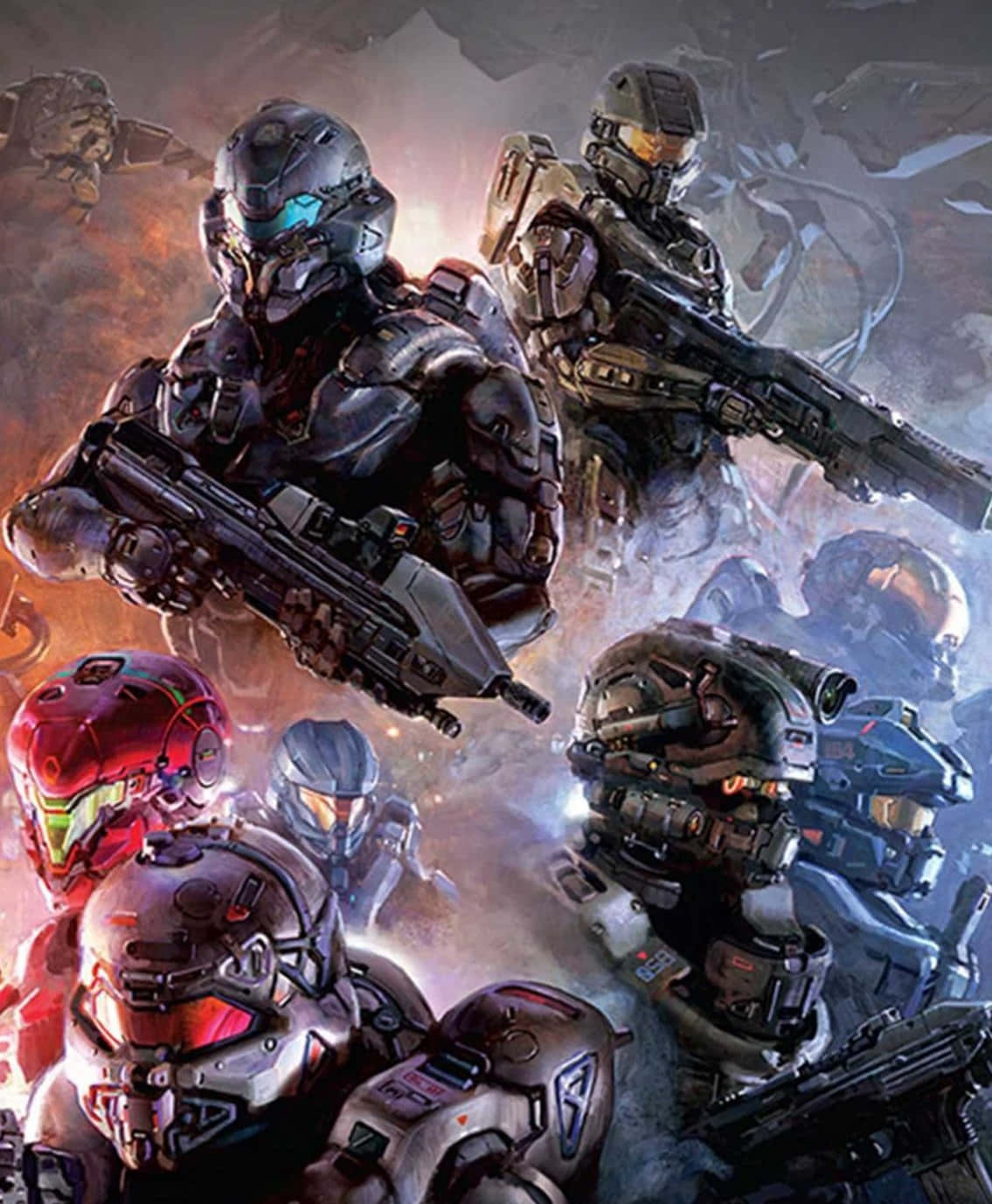 Fireteam Osiris, armored soldiers, futuristic combat gear, HD Phone Wallpaper
