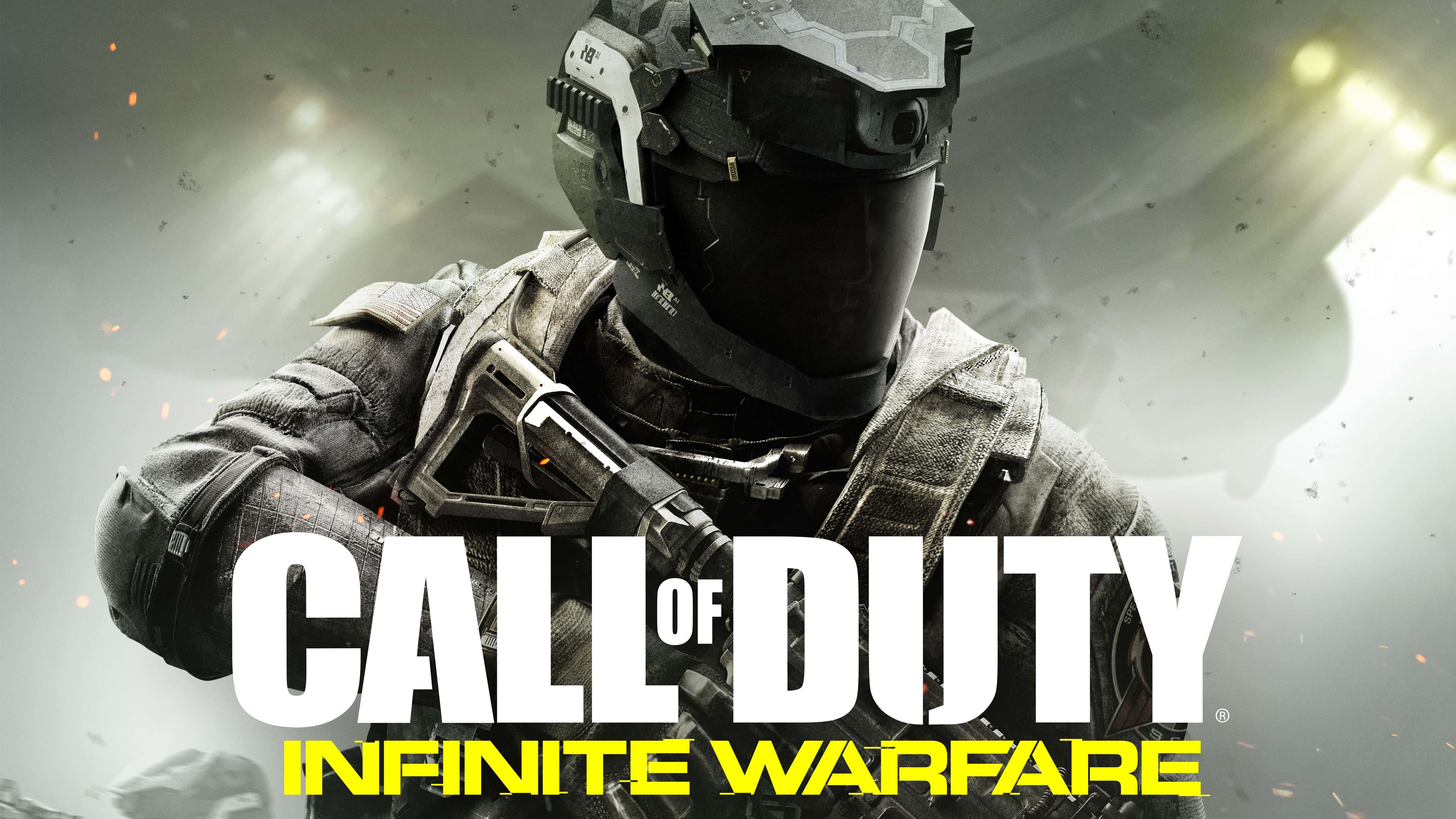 first person shooter, futuristic combat gear, smoky battlefield, 5K Desktop Wallpaper