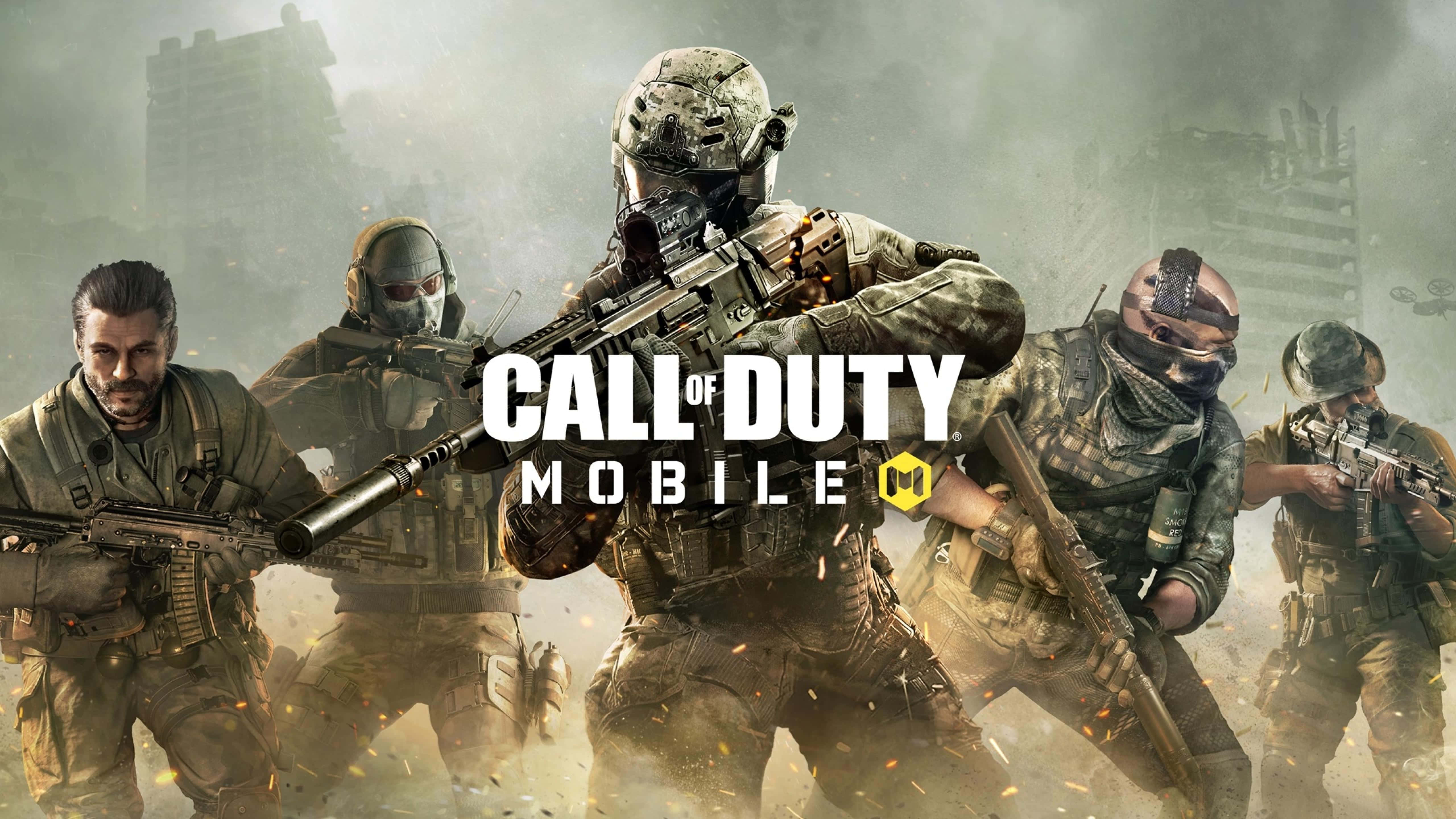First-person Shooter, tactical gear, smoky urban battlefield, 5K Desktop Wallpaper