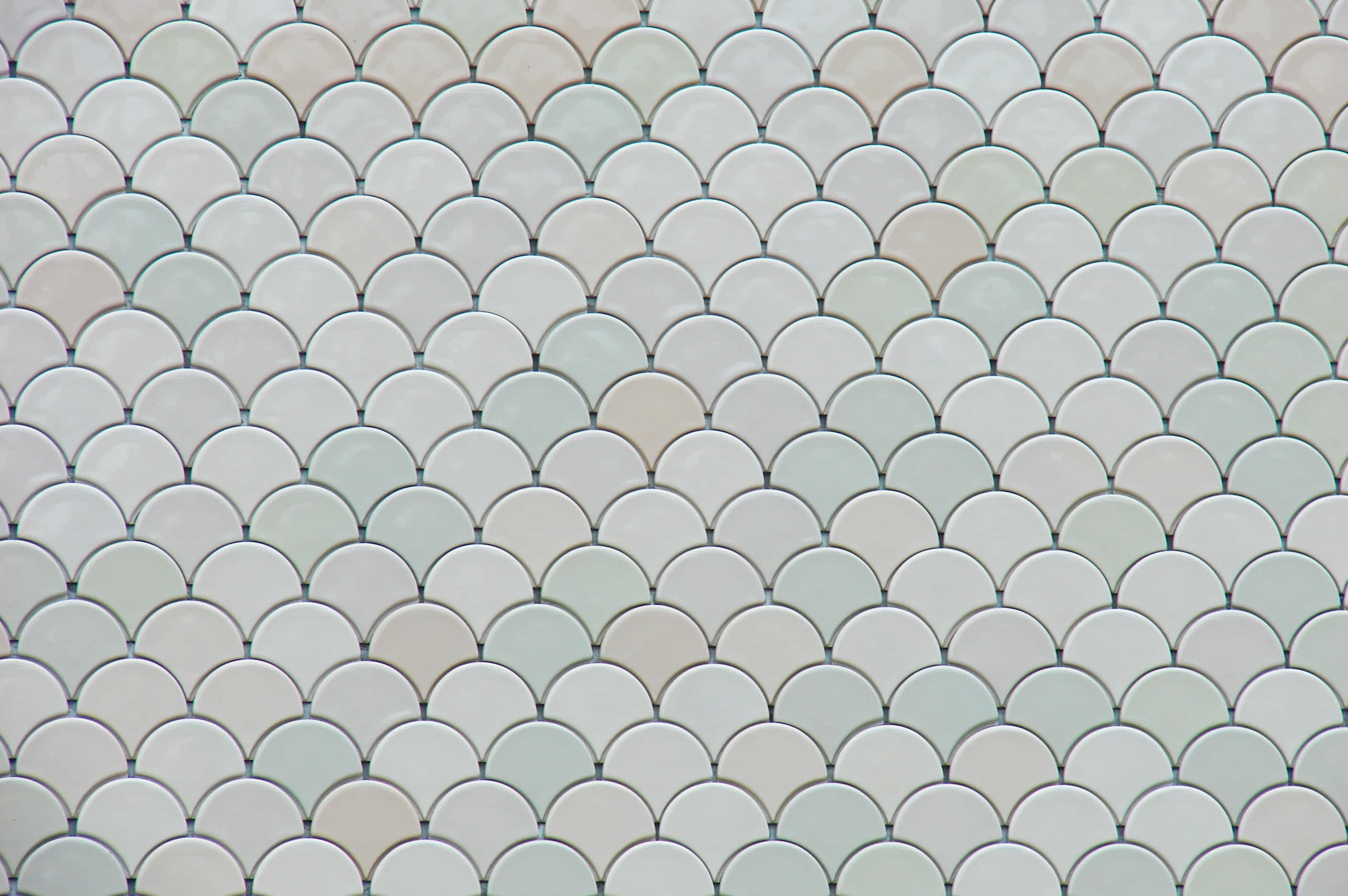 fish scale, glossy white, pale green, 2K Desktop Wallpaper