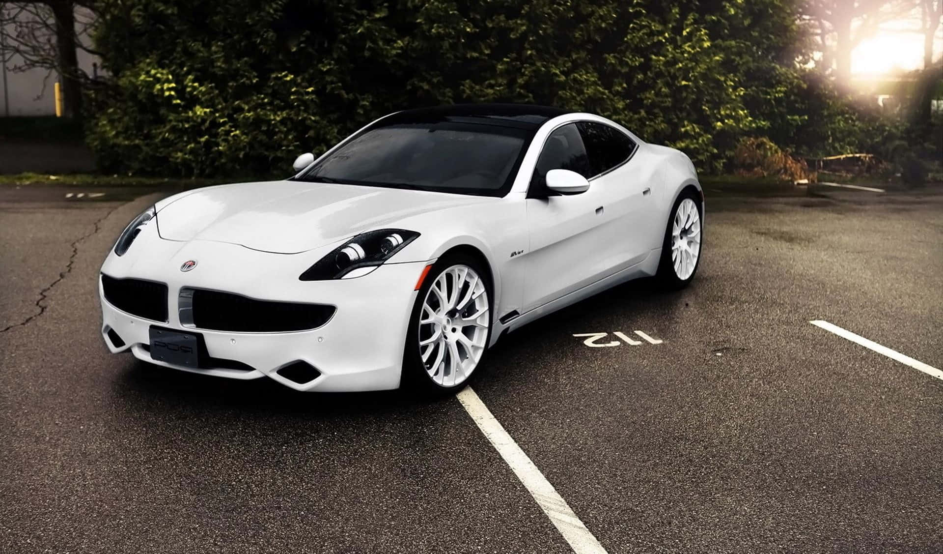 Fisker, white, sports car, Full HD Desktop Wallpaper
