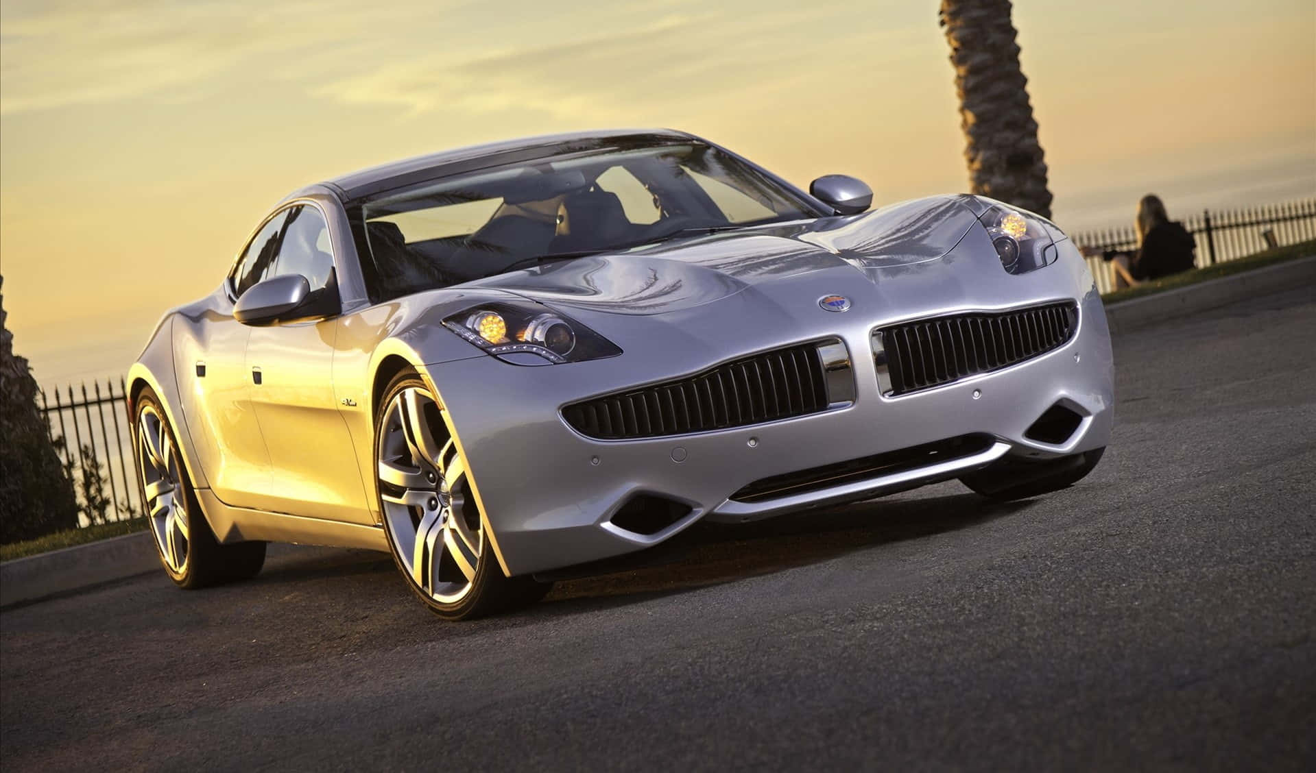 Fisker, 1919, silver, HD Desktop Wallpaper