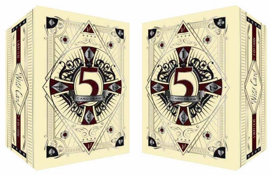 Five-Card Draw, cream-colored, number five, SD Desktop Wallpaper