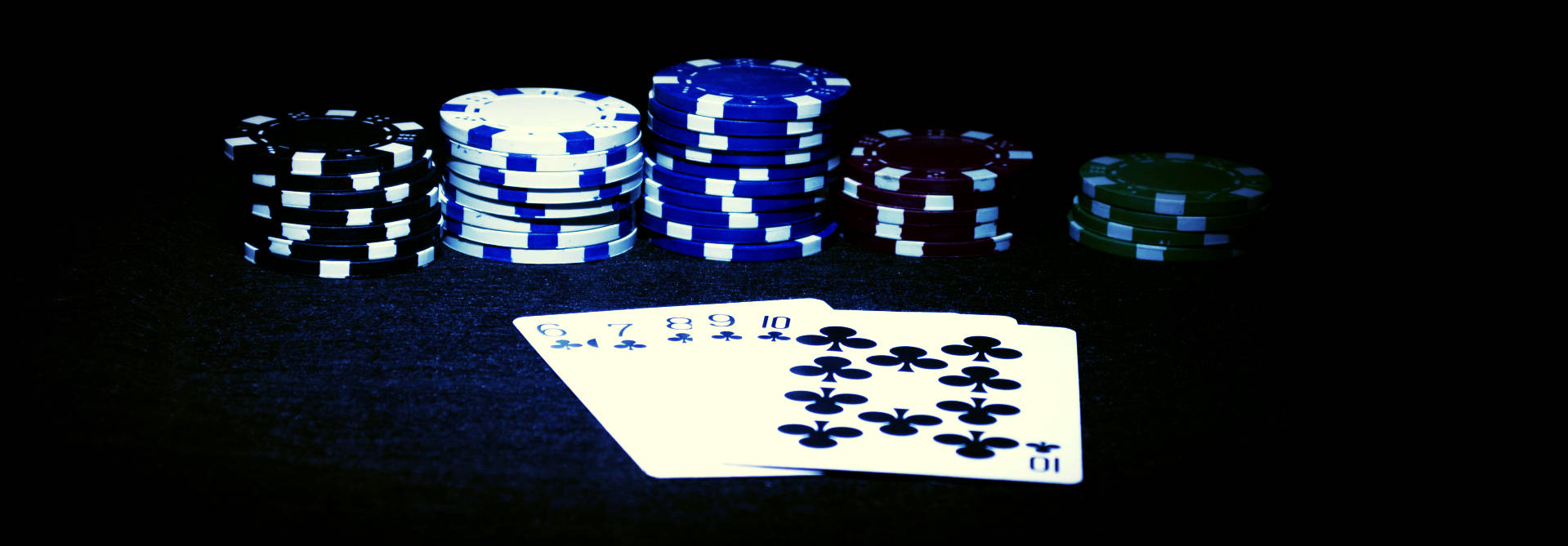Five-card Draw, poker chips, playing cards, HD Desktop Wallpaper