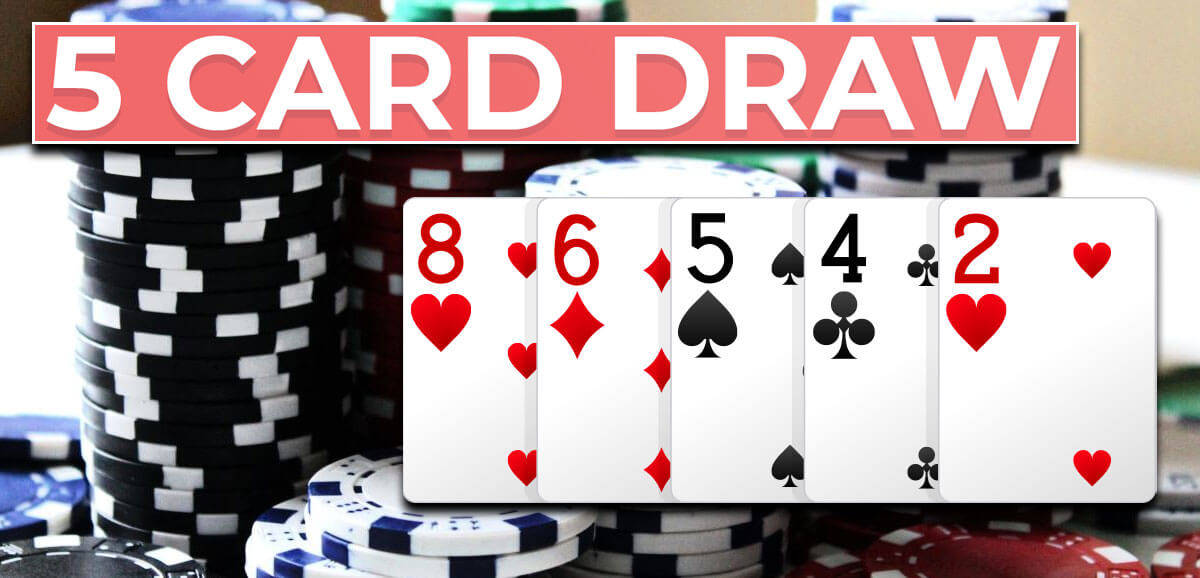 Five-card Draw, playing cards, poker chips, SD Desktop Wallpaper