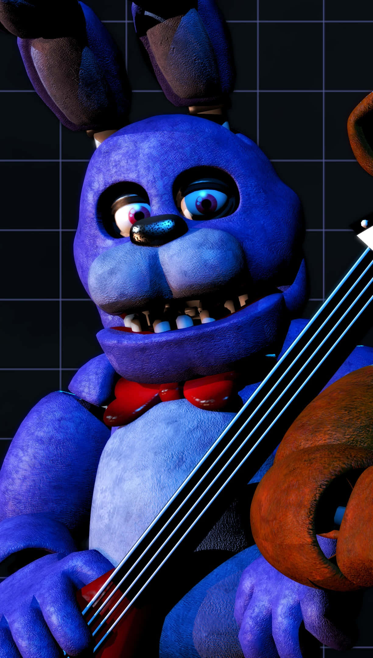 Five Nights At Freddys, iPhone, blue animatronic rabbit, Full HD Phone Wallpaper