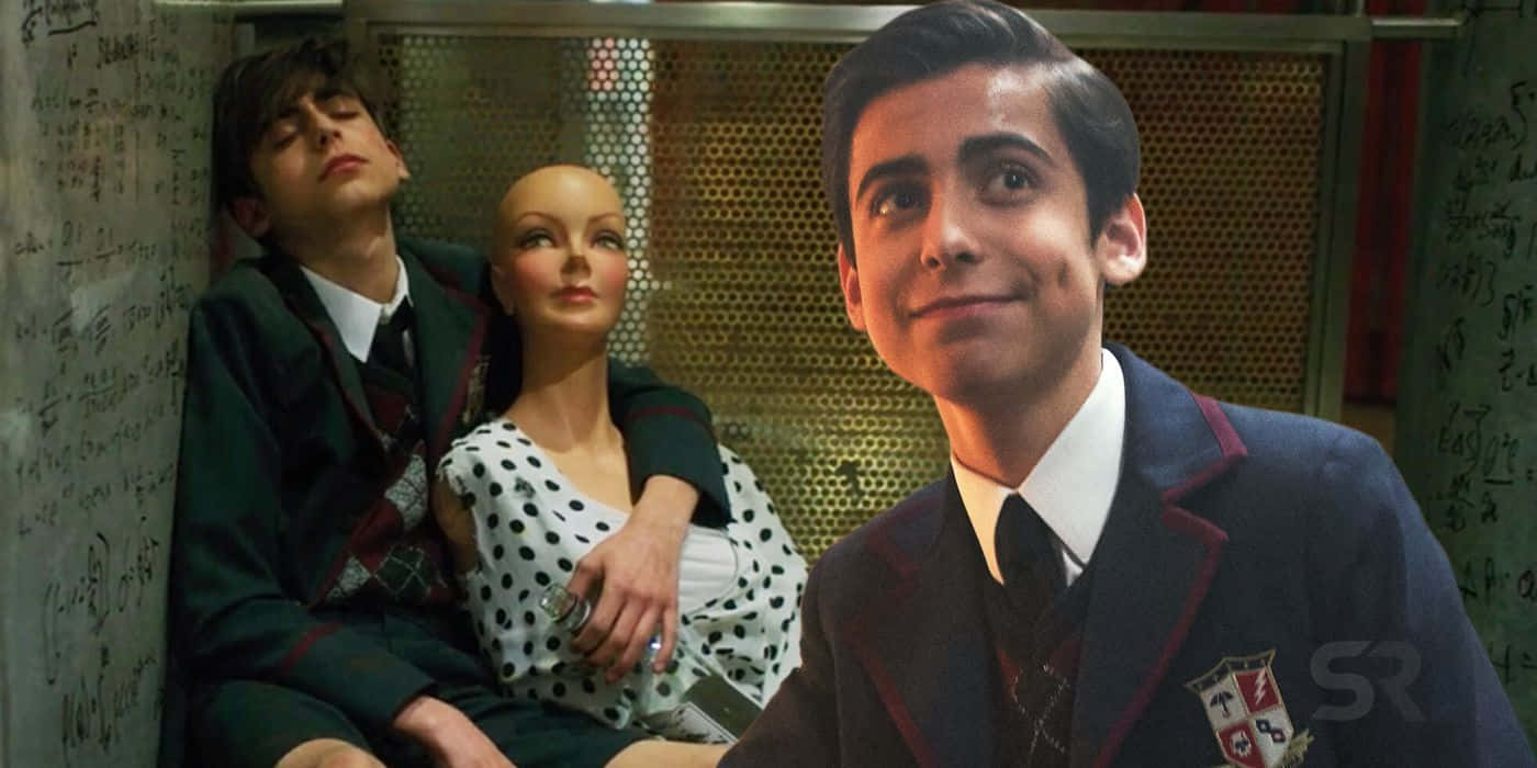 Five Umbrella Academy, mannequin, polka dot dress, HD Desktop Wallpaper