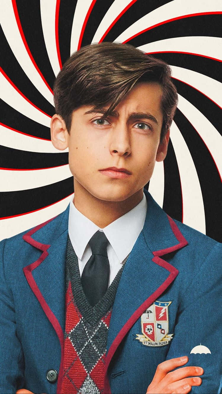 Five Umbrella Academy, blue school blazer, red trim, HD Phone Wallpaper