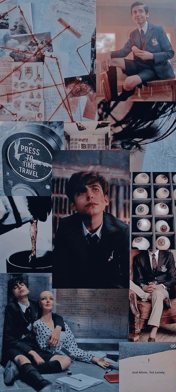 Five Umbrella Academy, vintage photos, time machine, HD Phone Wallpaper