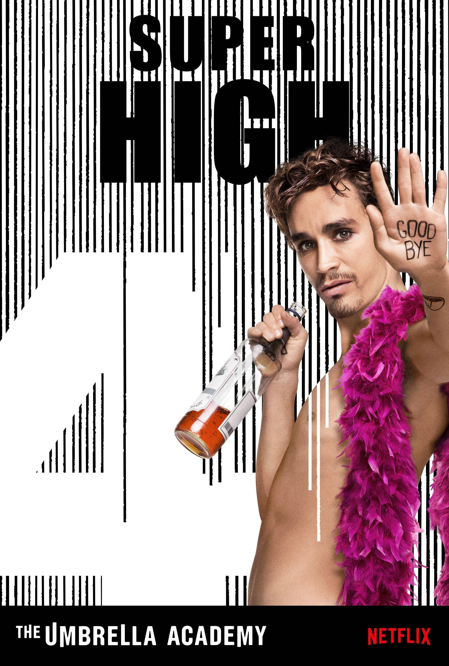 The Umbrella Academy, season 2, pink feather boa, Full HD Phone Wallpaper