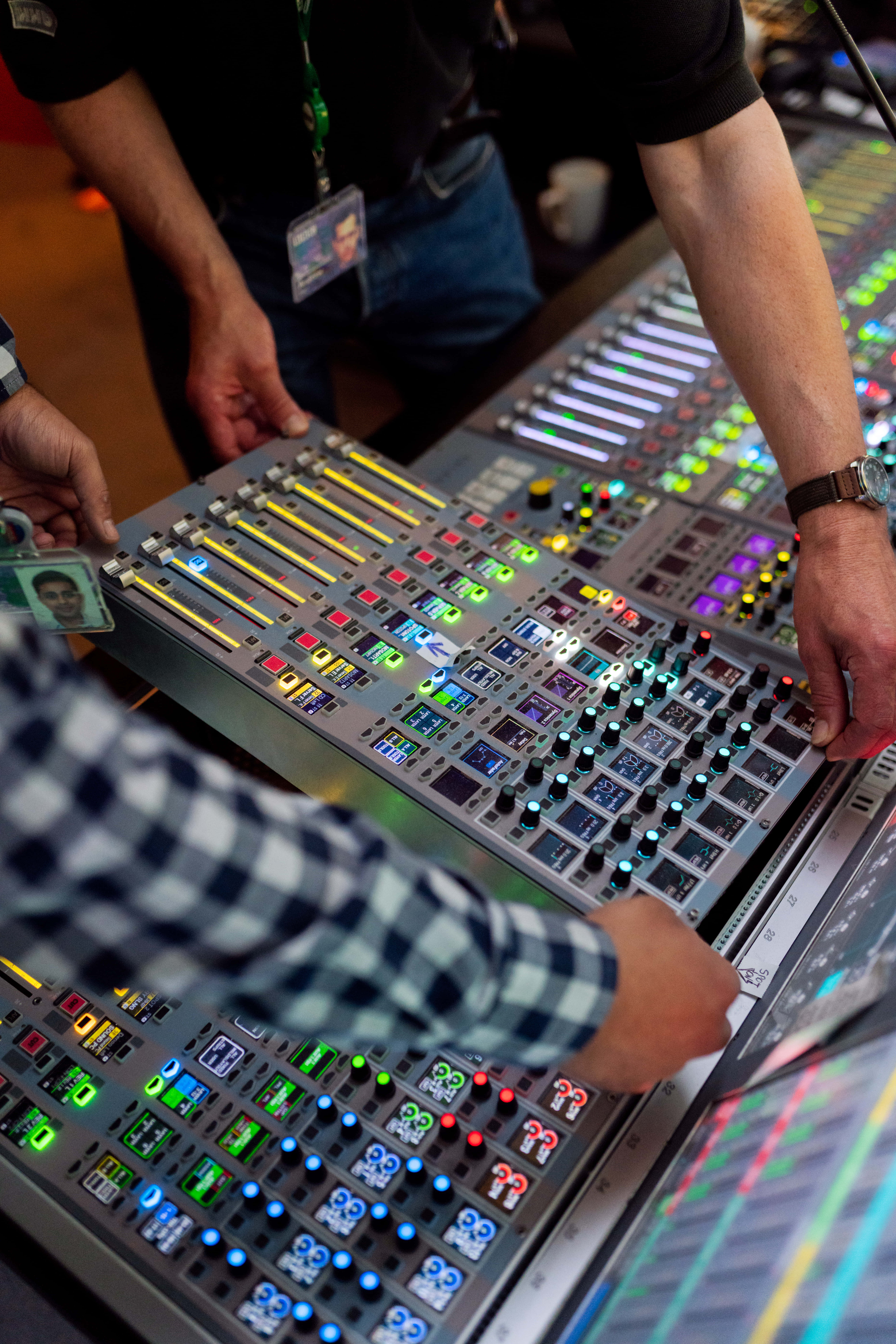 Fl Studio, glowing faders, knobs, 8K Phone Wallpaper