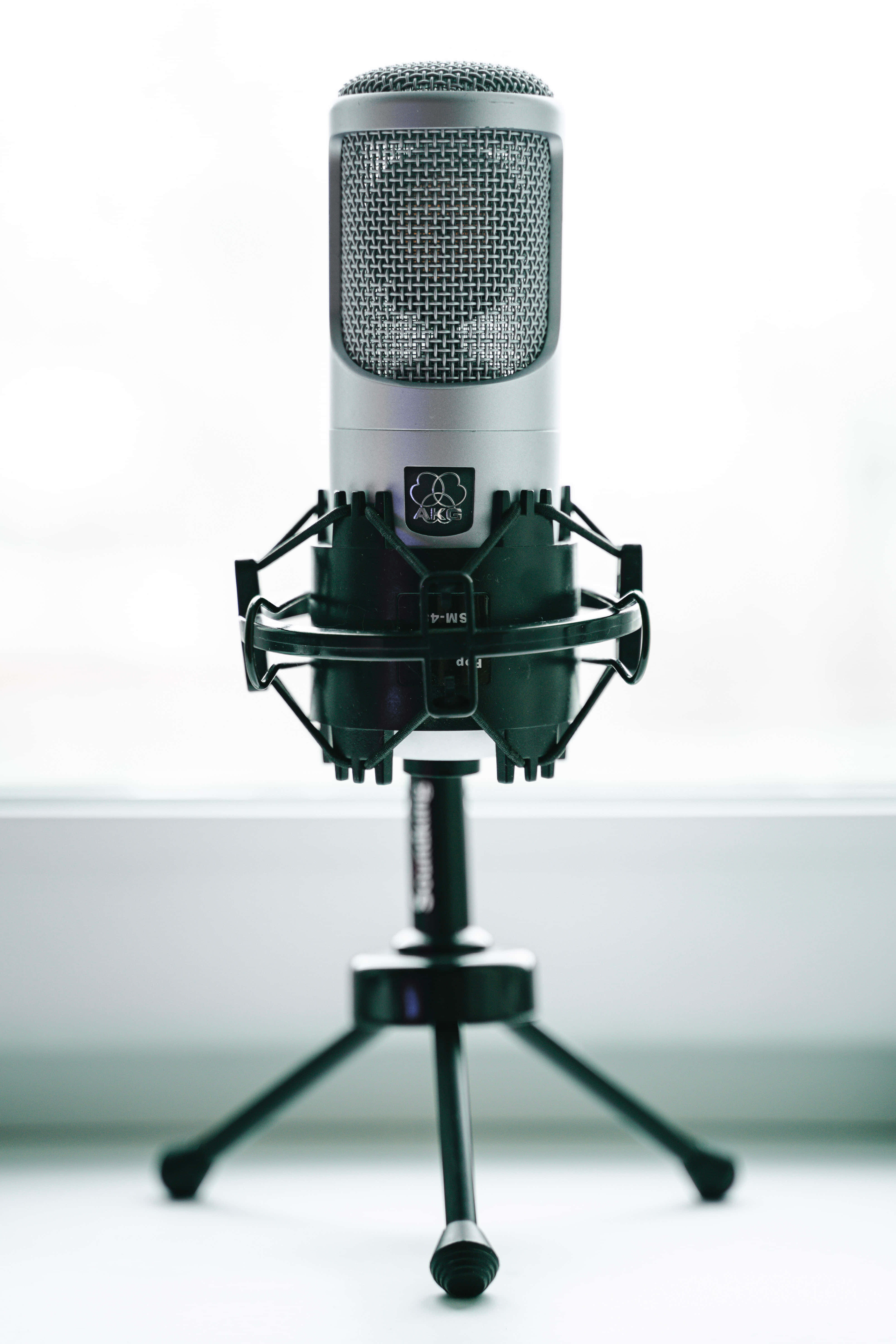 Fl Studio, silver, condenser microphone, 5K Phone Wallpaper