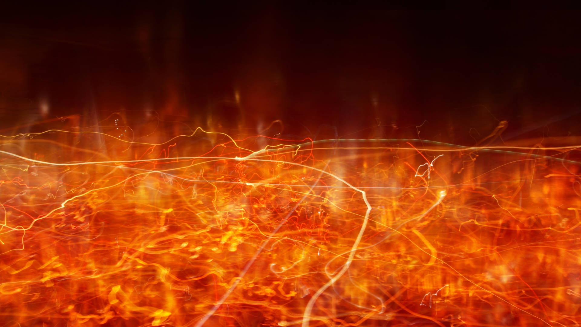 red fire, orange flames, yellow flames, Full HD Desktop Wallpaper