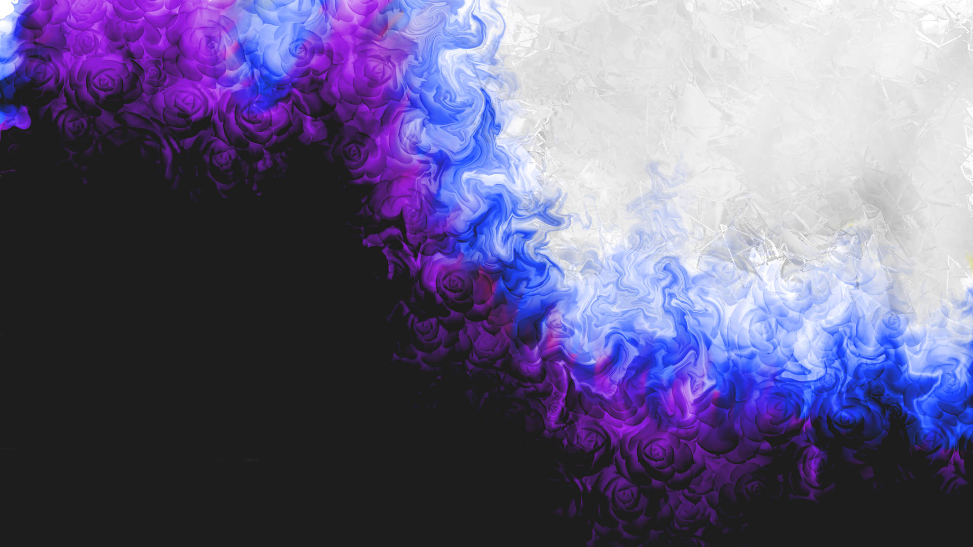 purple fire, night sky, vibrant purple, Full HD Desktop Wallpaper