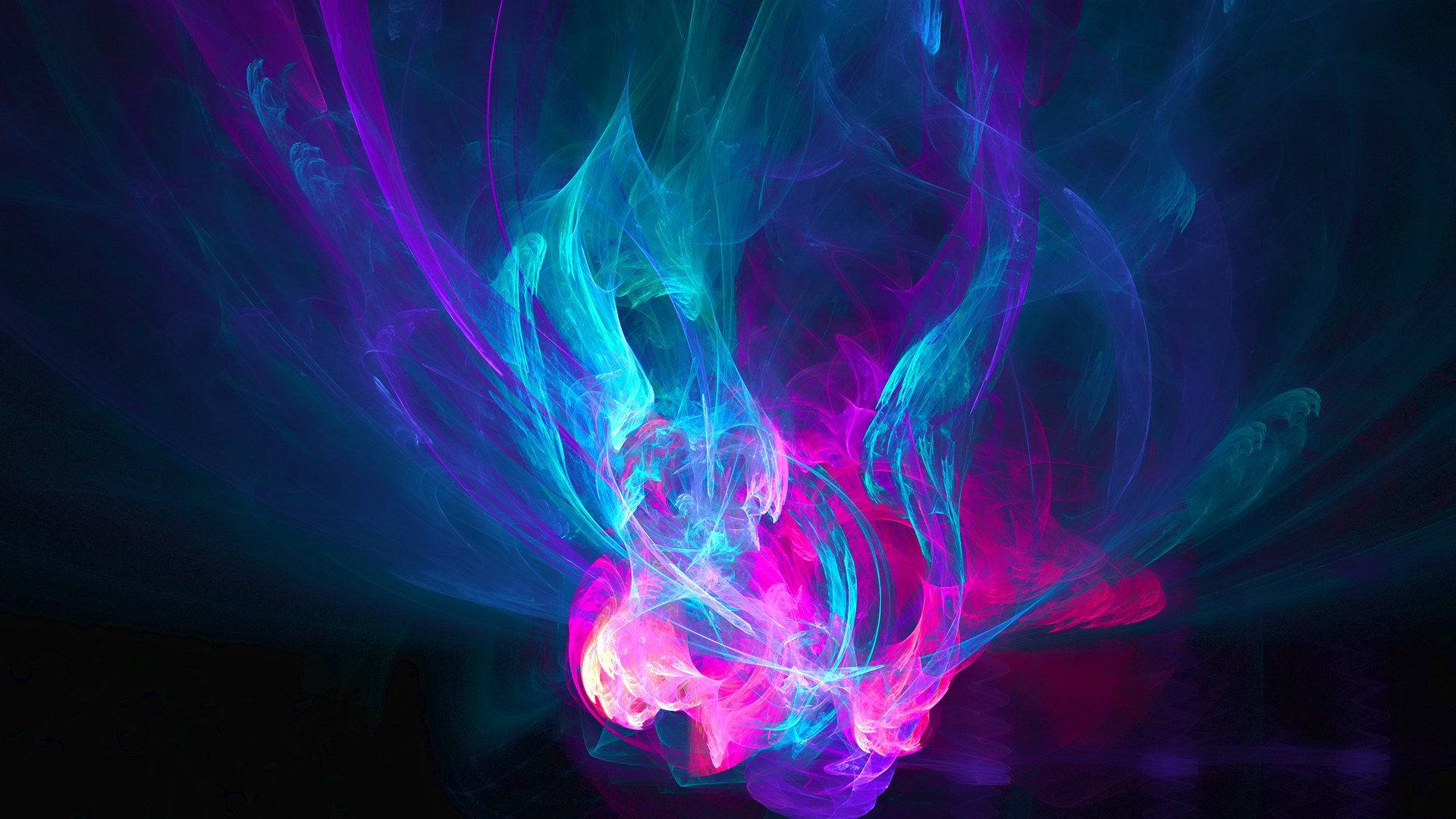 QHD, purple, blue, Full HD Desktop Wallpaper