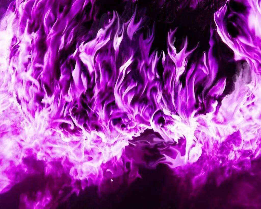 purple fire, vivid purple flames, dark background, SD Desktop Wallpaper