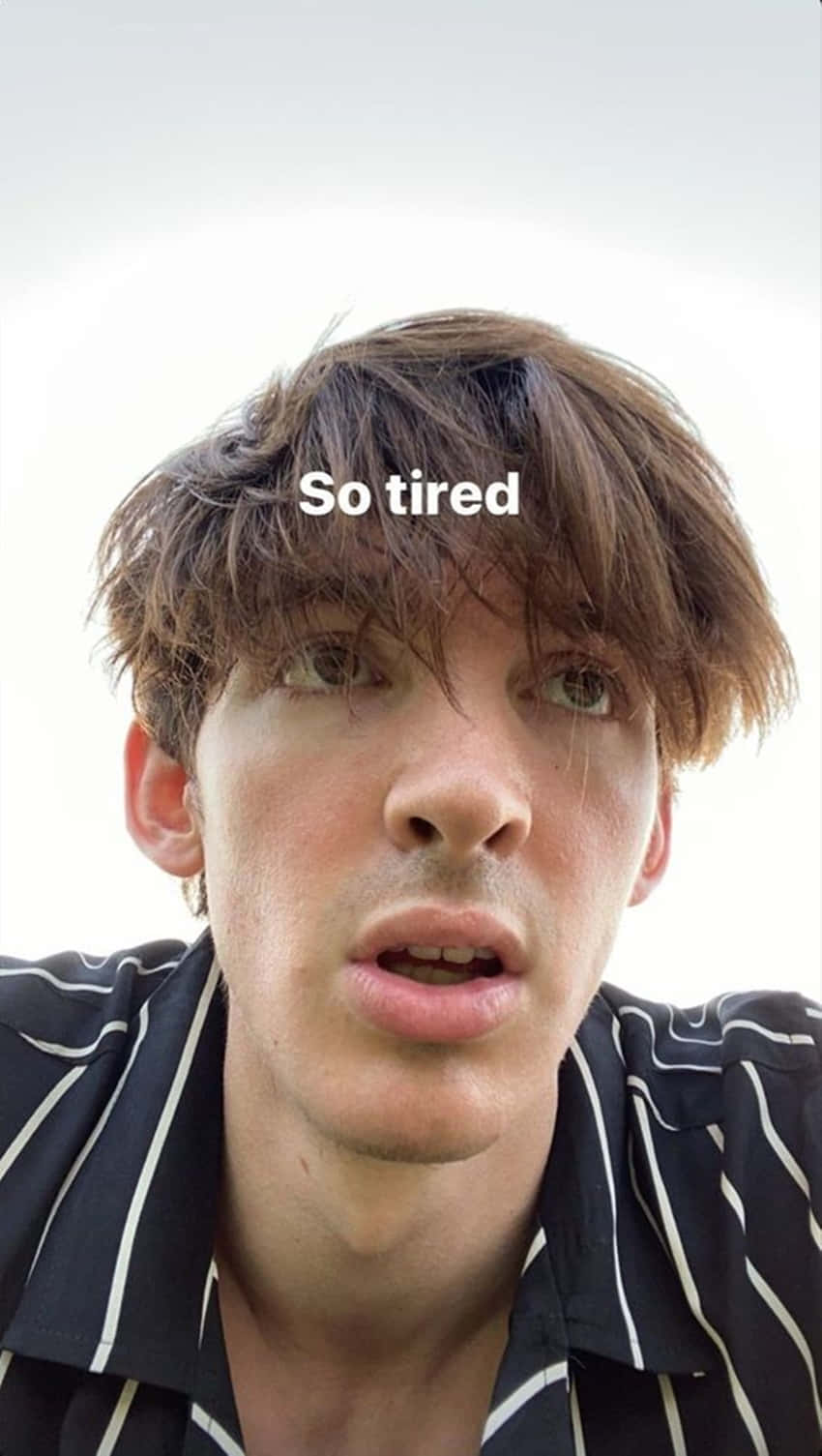 Flamingo Albert, young man, messy brown hair, HD Phone Wallpaper