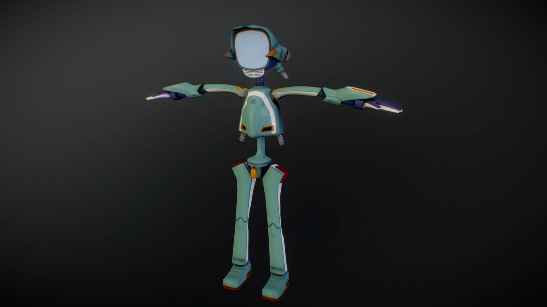 Canti, FLCL, teal, Full HD Desktop Wallpaper