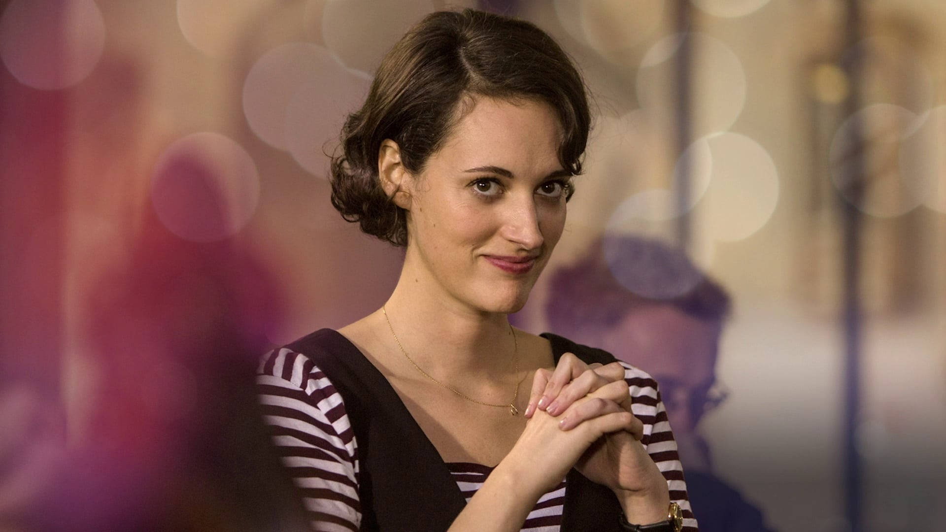 Fleabag, praying, short dark hair, Full HD Desktop Wallpaper