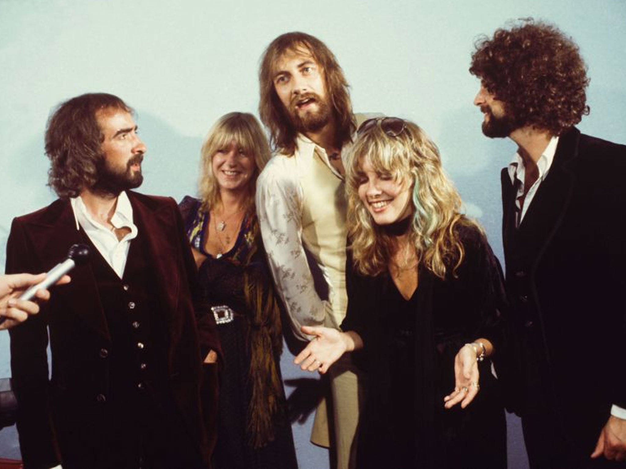 Fleetwood Mac, 1970s musicians, velvet and fringe attire, Full HD Desktop Wallpaper