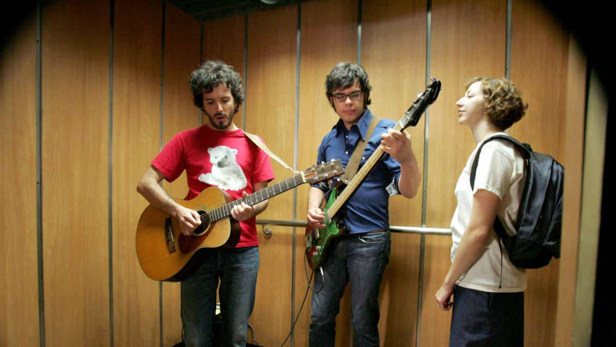 Flight Of The Conchords, acoustic guitar, electric guitar, SD Desktop Wallpaper