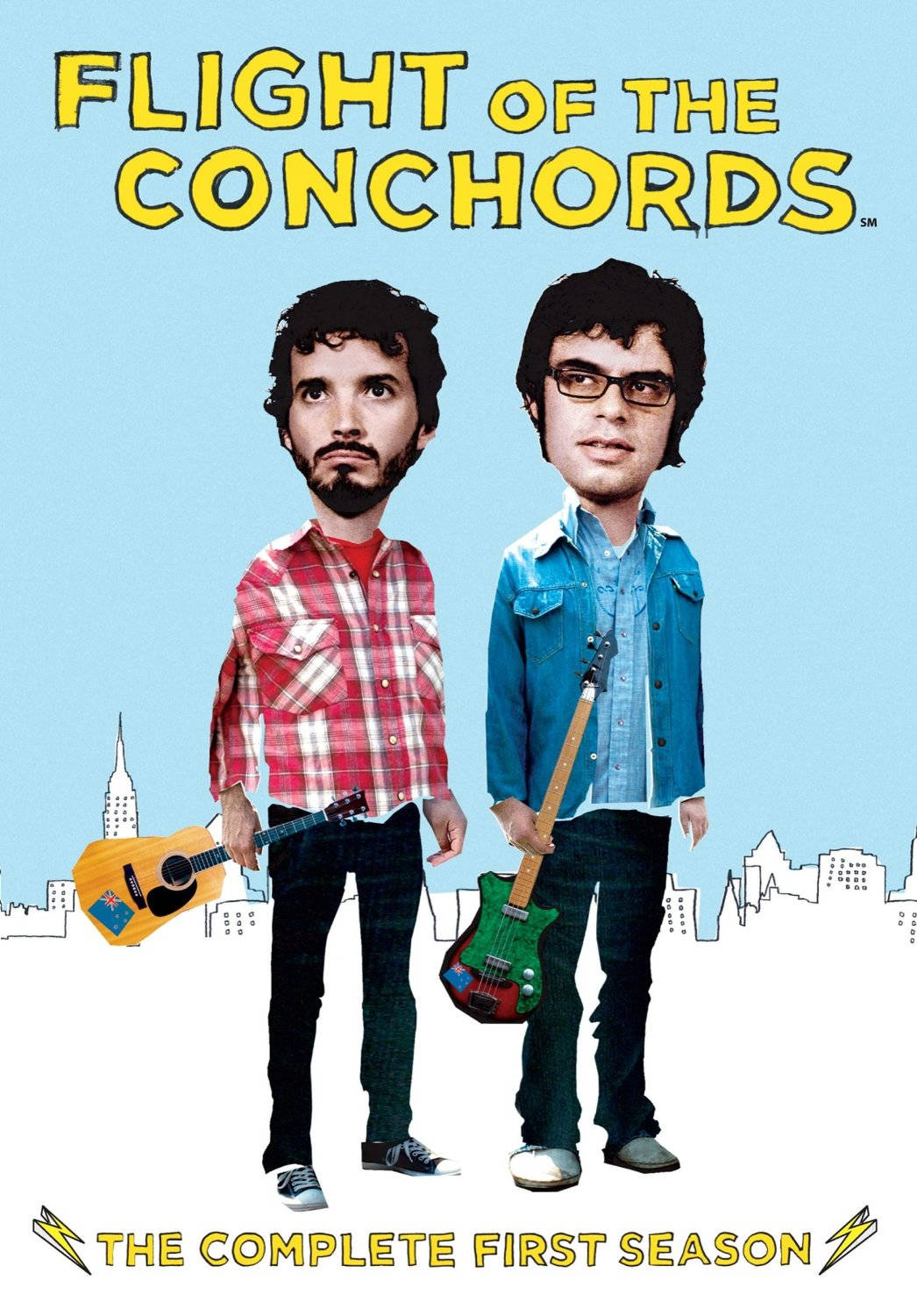Flight Of The Conchords, first season, guitars, HD Phone Wallpaper