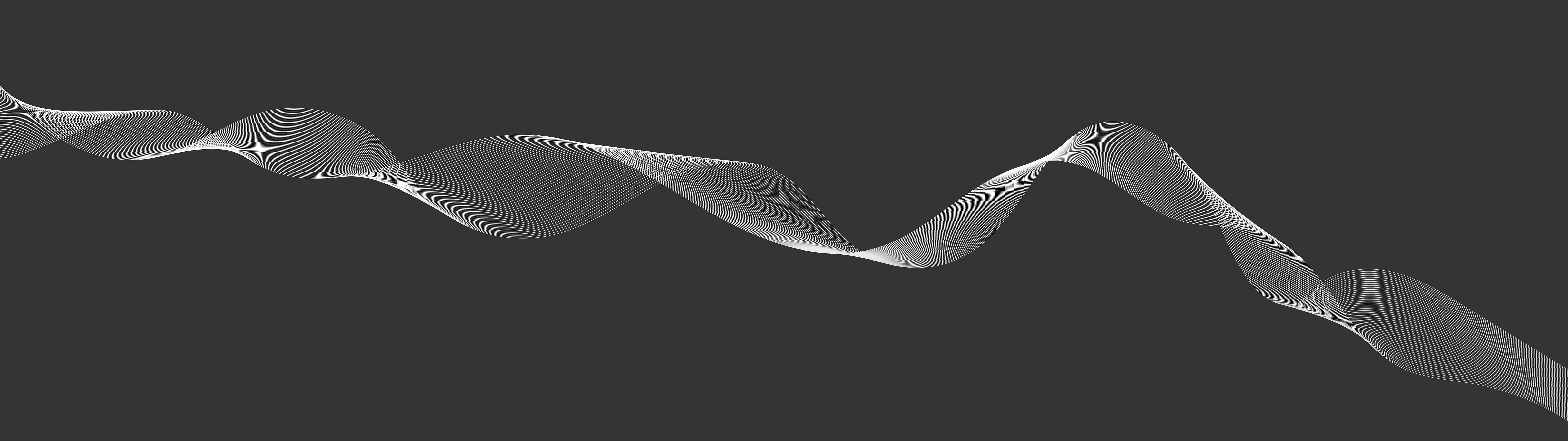 dual knots, sleek silver wave, fine concentric lines, 8K Desktop Wallpaper