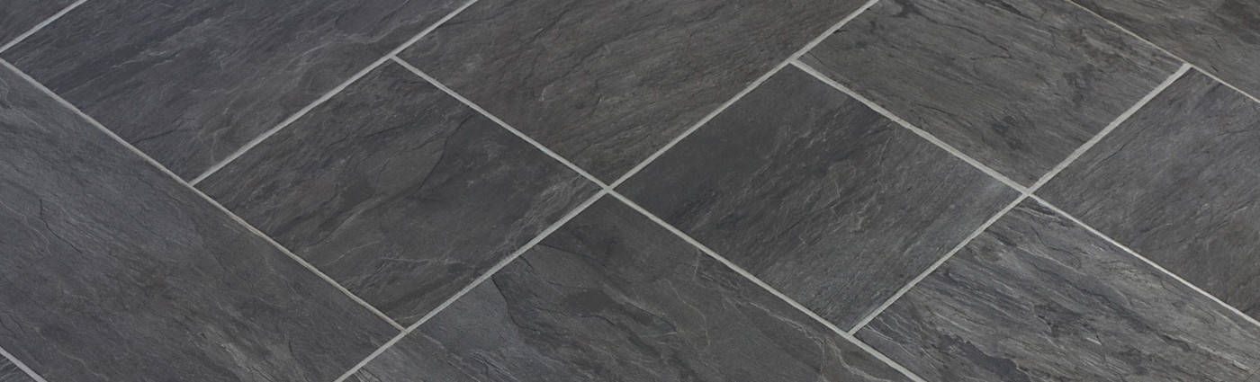 dark gray slate tiles, light grout lines, diagonal pattern, HD Desktop Wallpaper