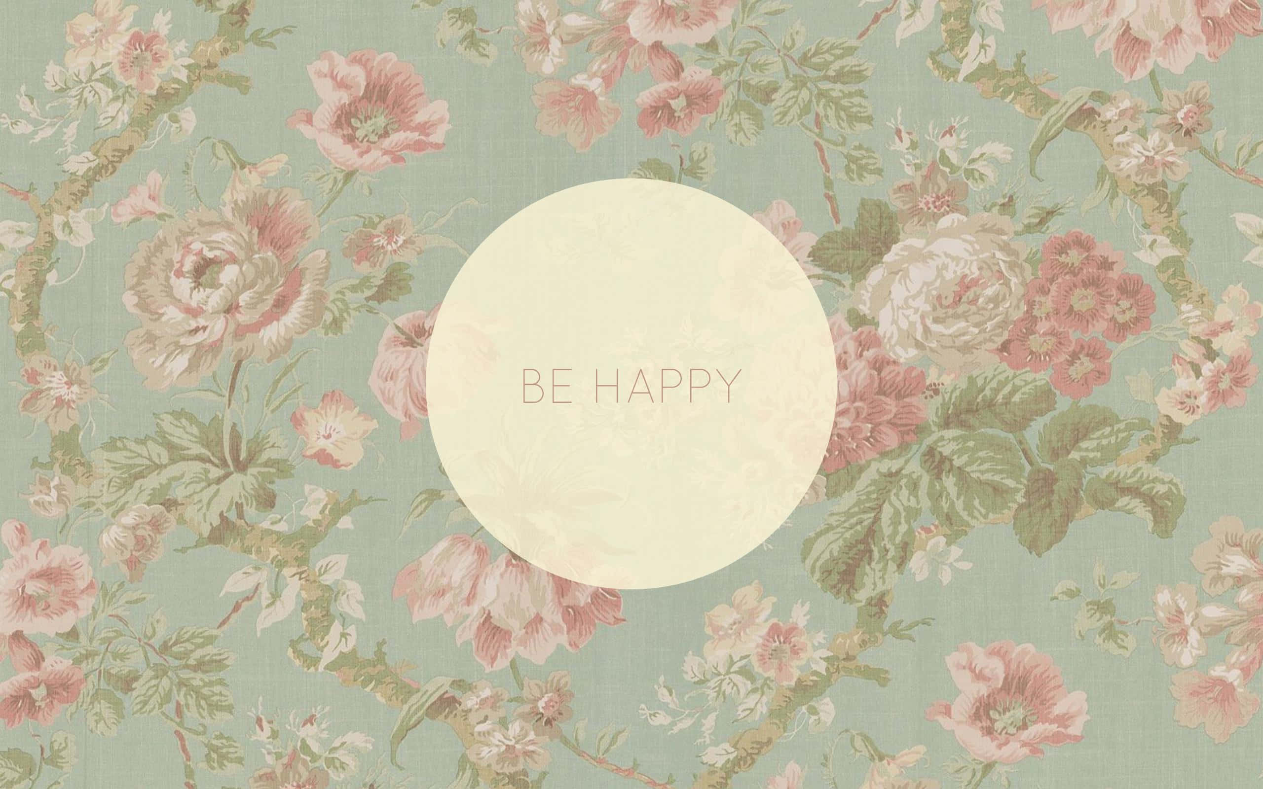 Floral Computer, pink roses, green leaves, 2K Desktop Wallpaper