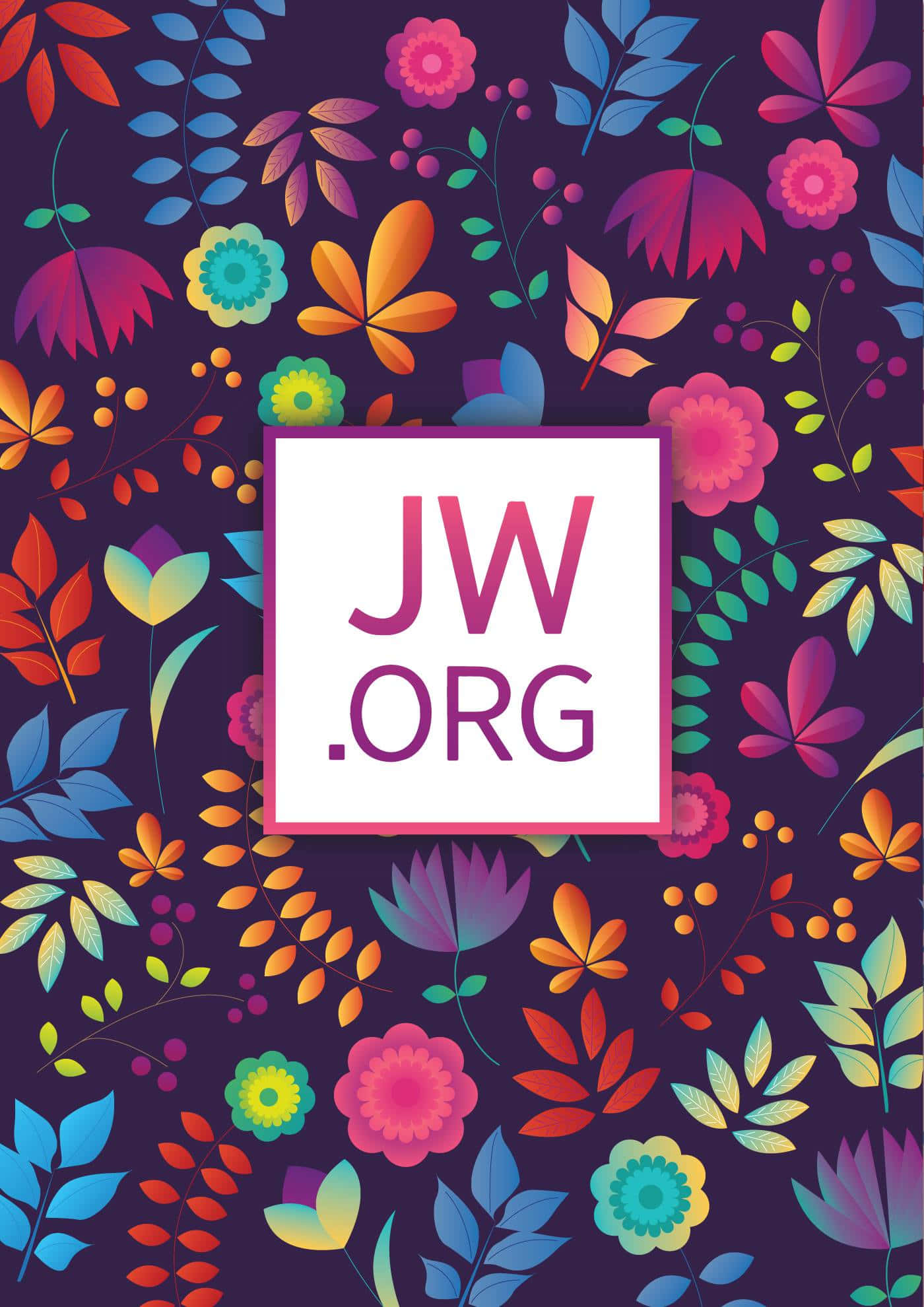 JWorg, Floral Motifs, Indigo, Full HD Phone Wallpaper