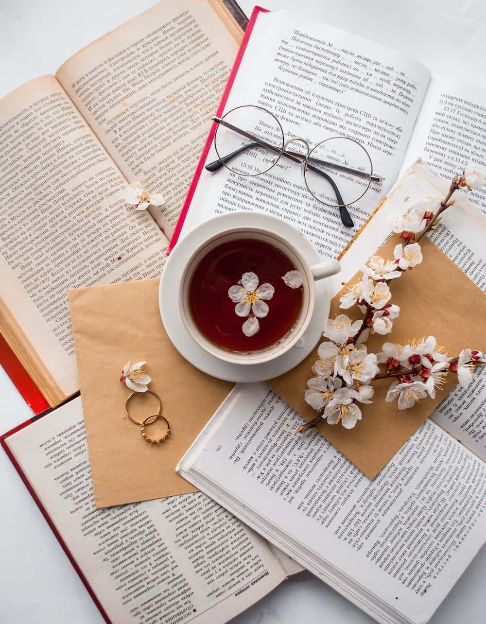 Floral Tea, glass teapot, cherry blossoms, HD Phone Wallpaper