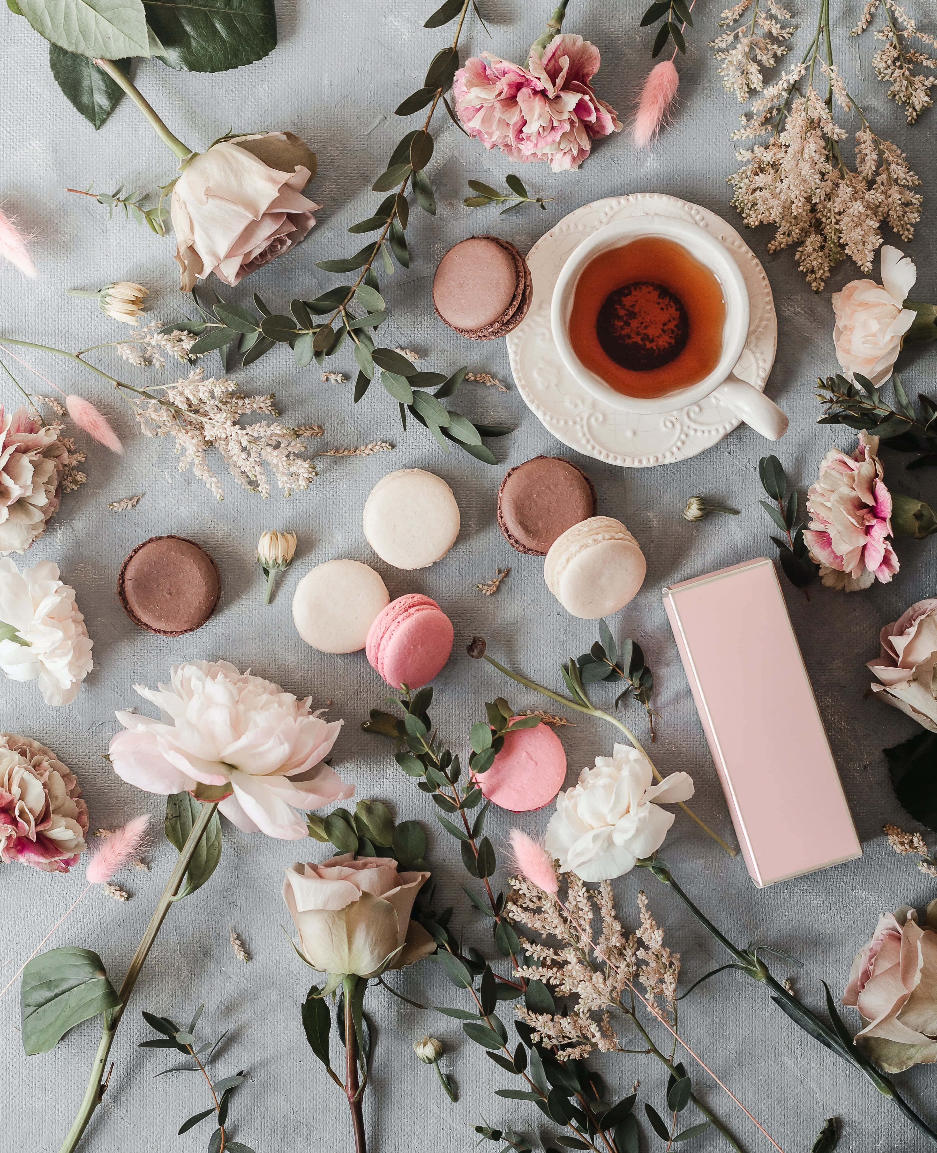 floral tea, 3249 x 3999 wallpaper, glass teacup, 4K Phone Wallpaper