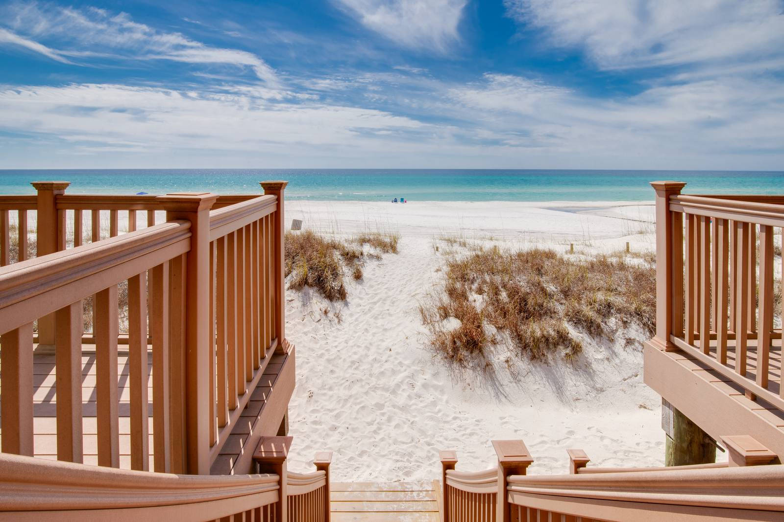 Florida Beach, white sandy beach, turquoise ocean, HD Desktop Wallpaper