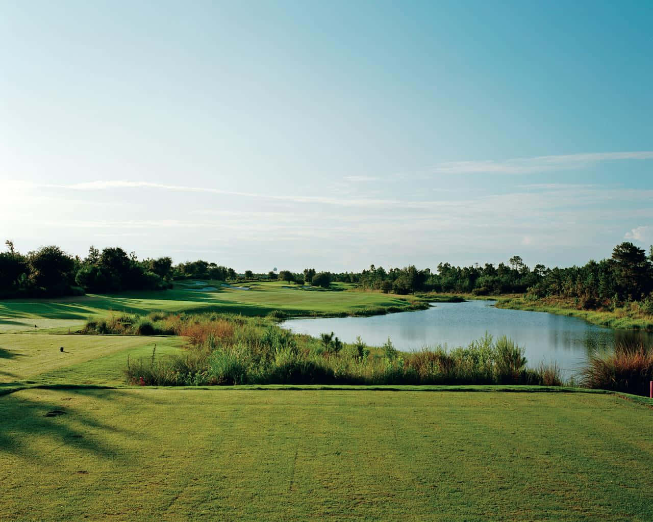 Florida Golf, golf course, lush green fairways, HD Desktop Wallpaper