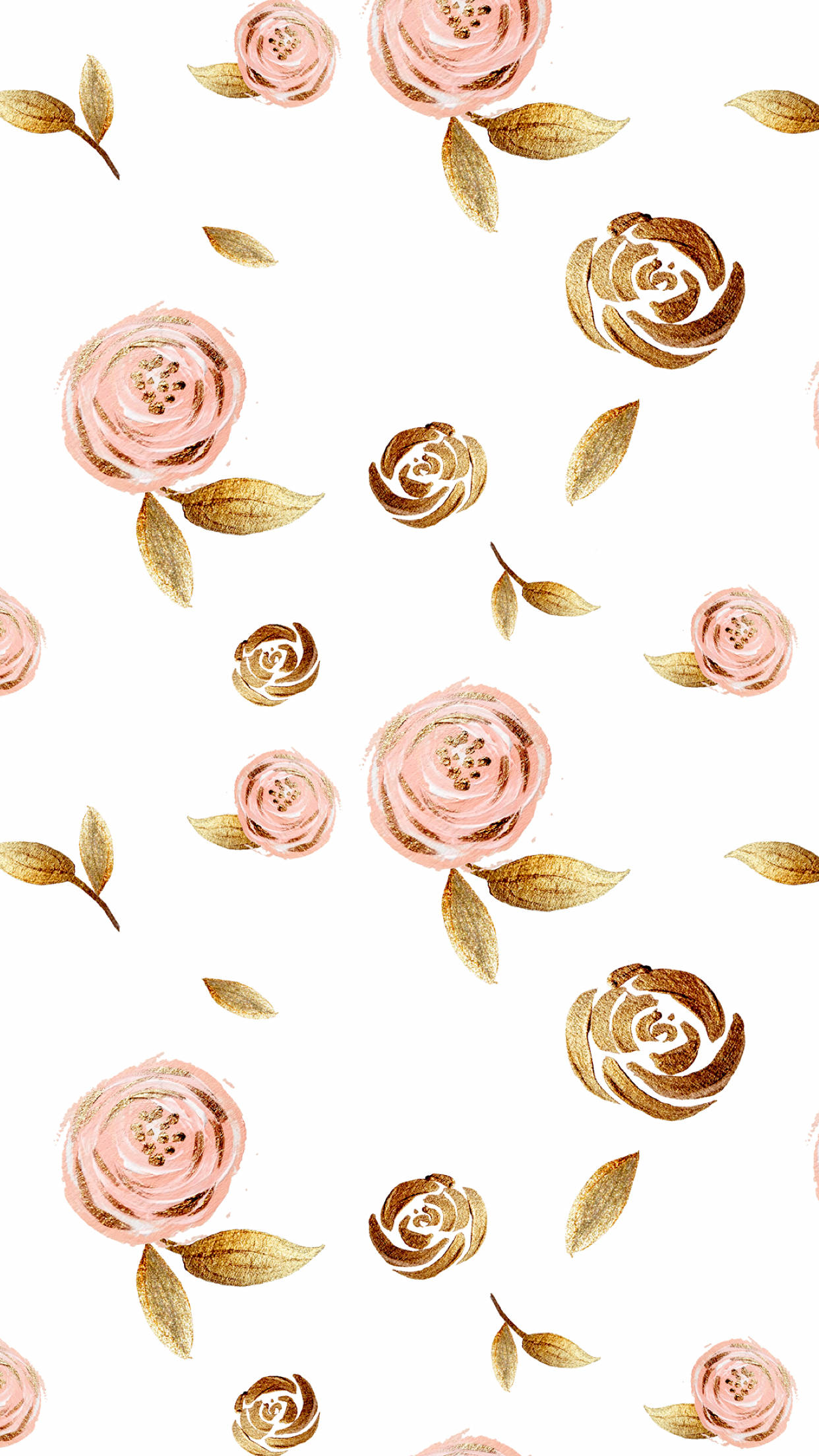 rose gold, iPad, pink roses, Full HD Phone Wallpaper