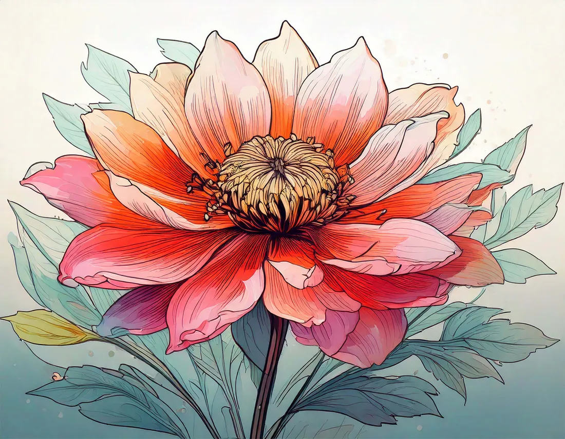 Flower Drawing