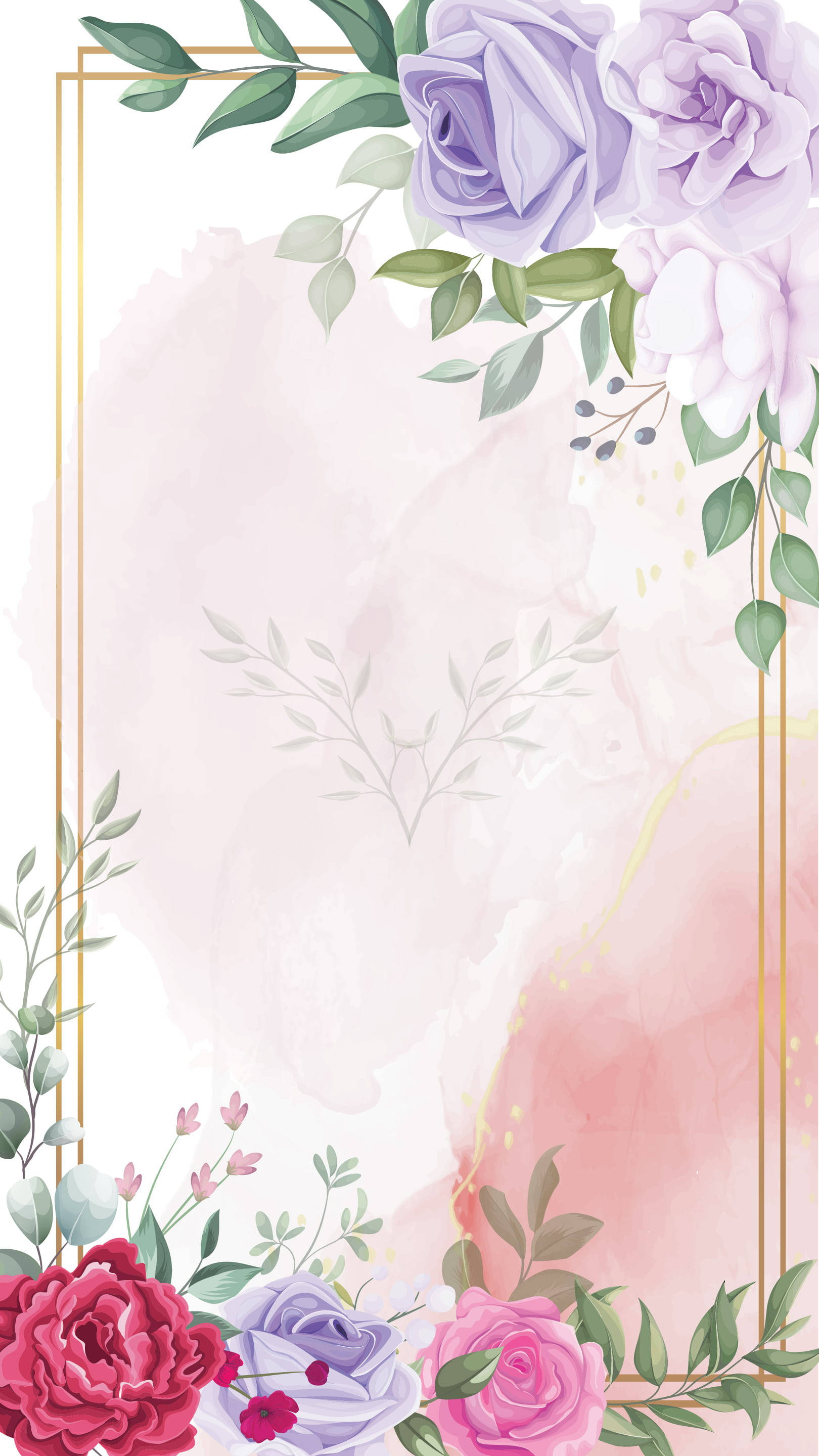 Flower Mobile, lavender roses, pink peonies, 2K Phone Wallpaper