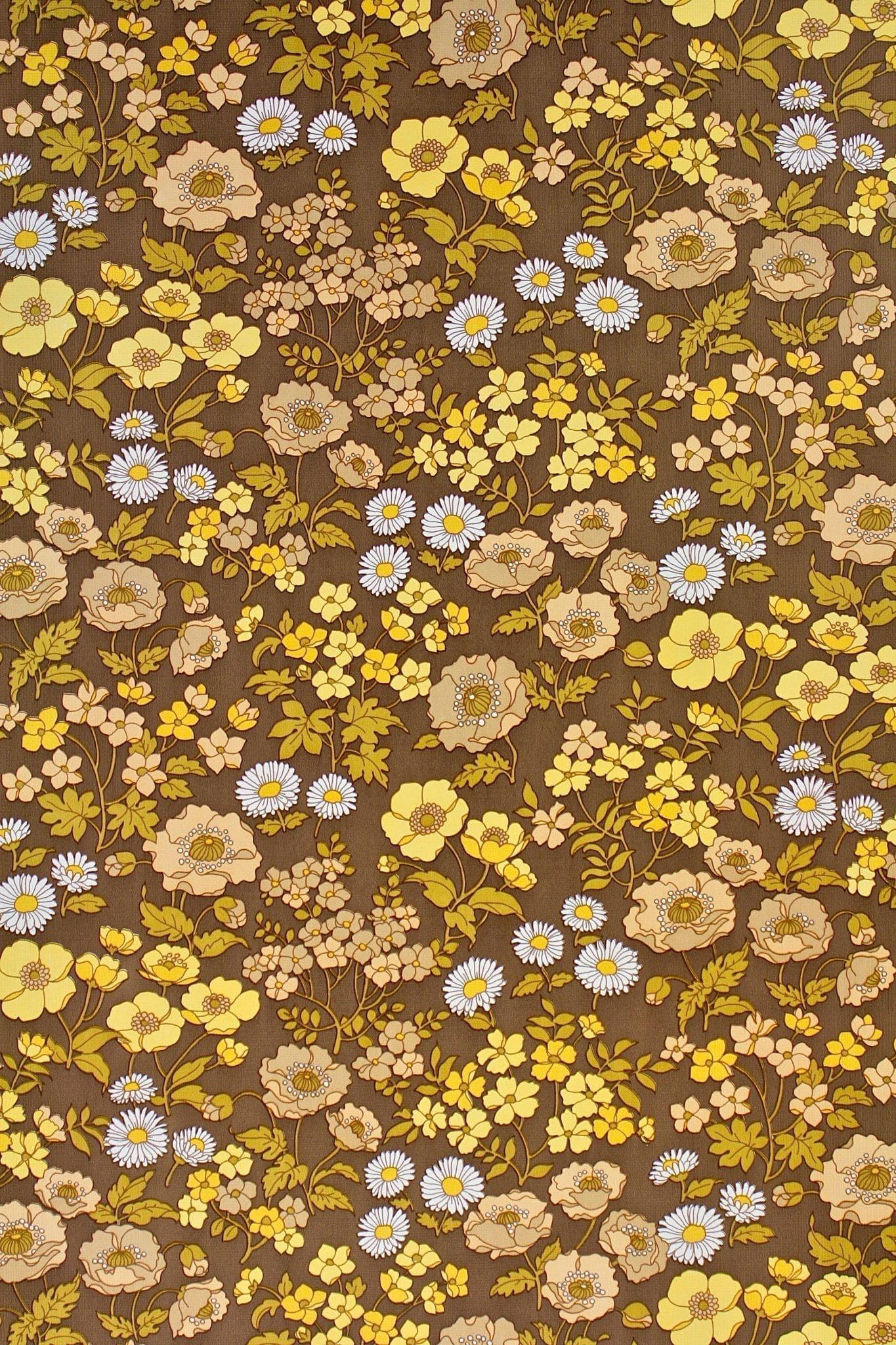 orange floral, yellow daisies, peach blossoms, Full HD Phone Wallpaper