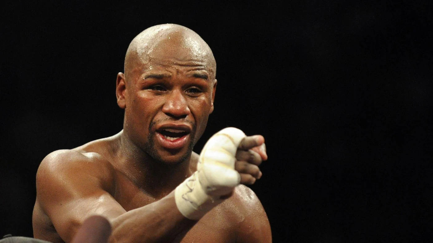 Floyd Mayweather, white gloves, punch, HD Desktop Wallpaper